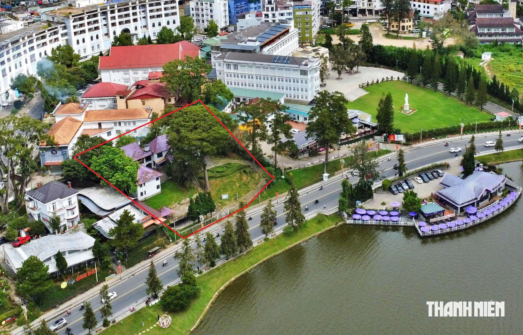 Cận cảnh nhiều biệt thự, 'đất v&agrave;ng' bỏ hoang ở trung t&acirc;m Đ&agrave; Lạt - Ảnh 5.