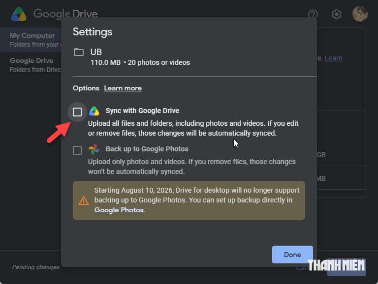 Google Drive sắp ngừng tính năng sao lưu hình ảnh - Ảnh 2.