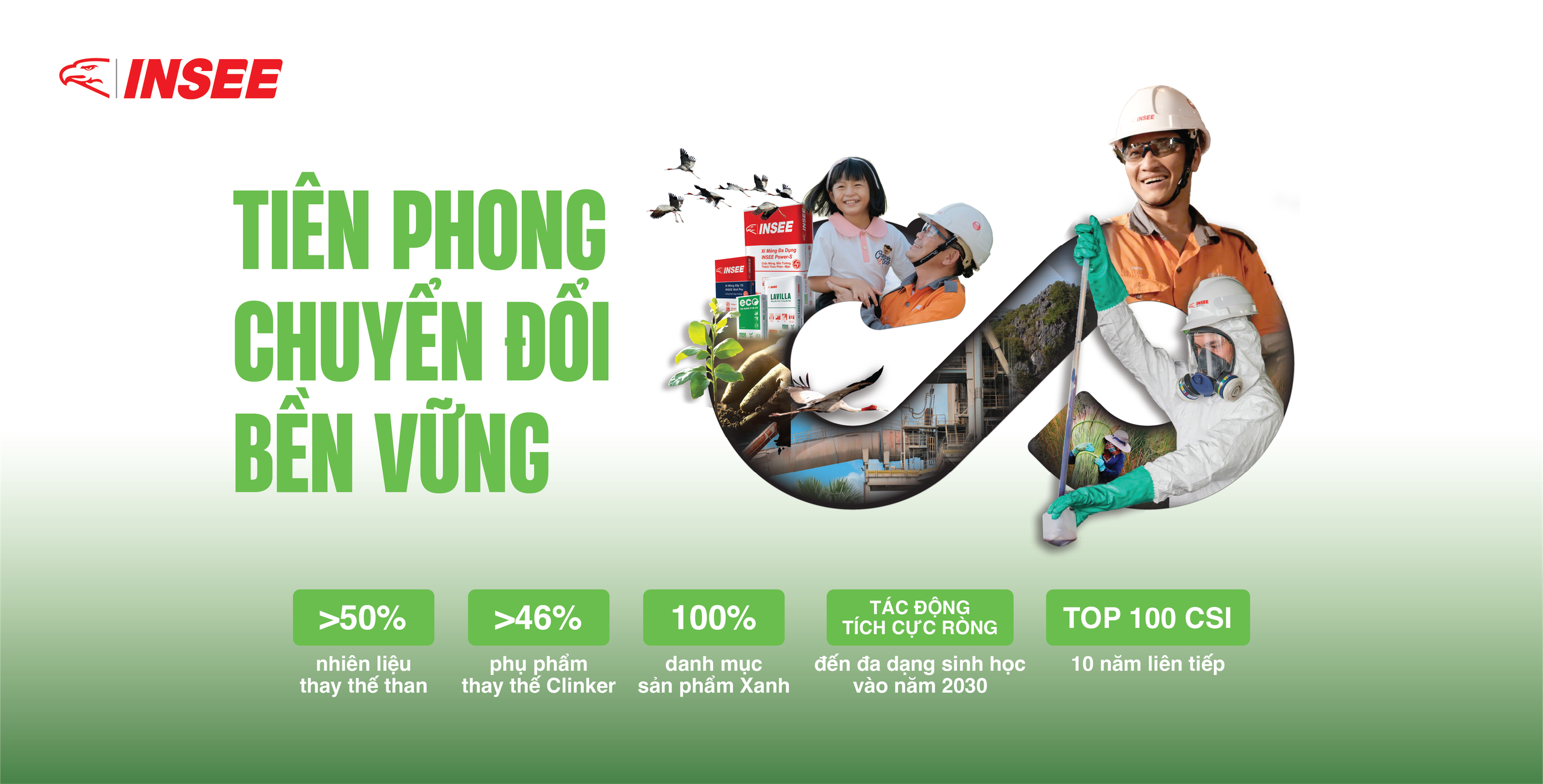 INSEE Việt Nam kiên định hành trình xanh hóa sản xuất, kiến tạo giá trị bền vững - Ảnh 1.