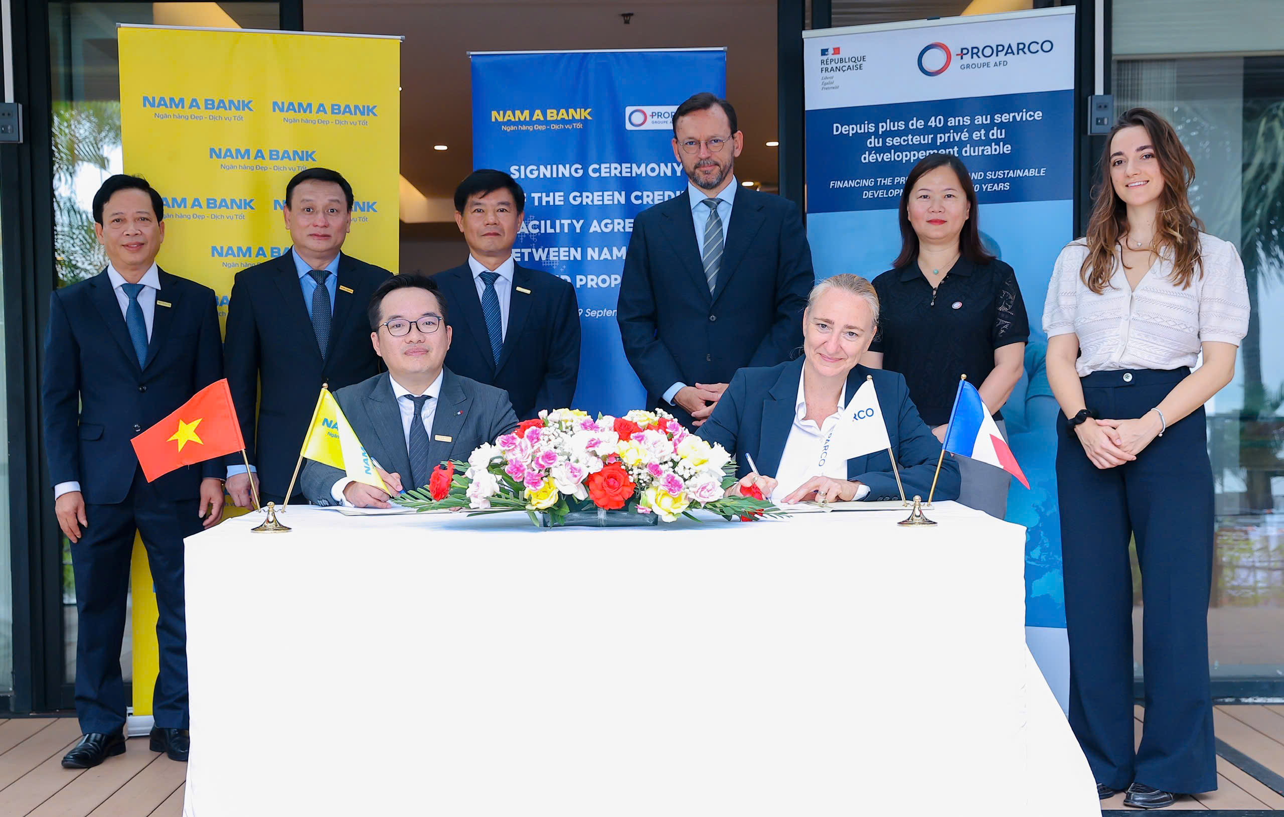 Nam A Bank huy động thành công 30 triệu USD vốn quốc tế từ Proparco - Ảnh 1.