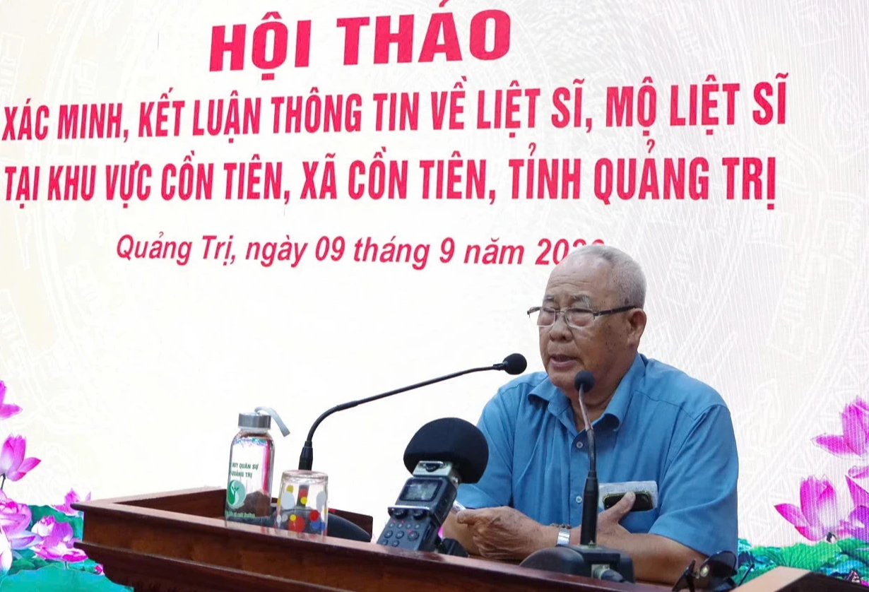 Sau 60 năm, người 2 chiến tuyến 'góp ký ức' tìm mộ liệt sĩ ở Cồn Tiên- Ảnh 8.