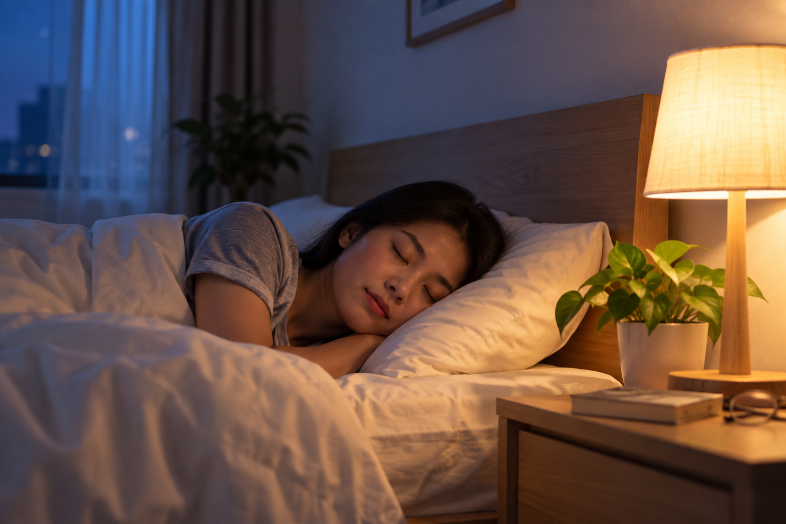 Ngủ nên bật đèn hay tắt đèn? Nghiên cứu mới có câu trả lời - Ảnh 1.