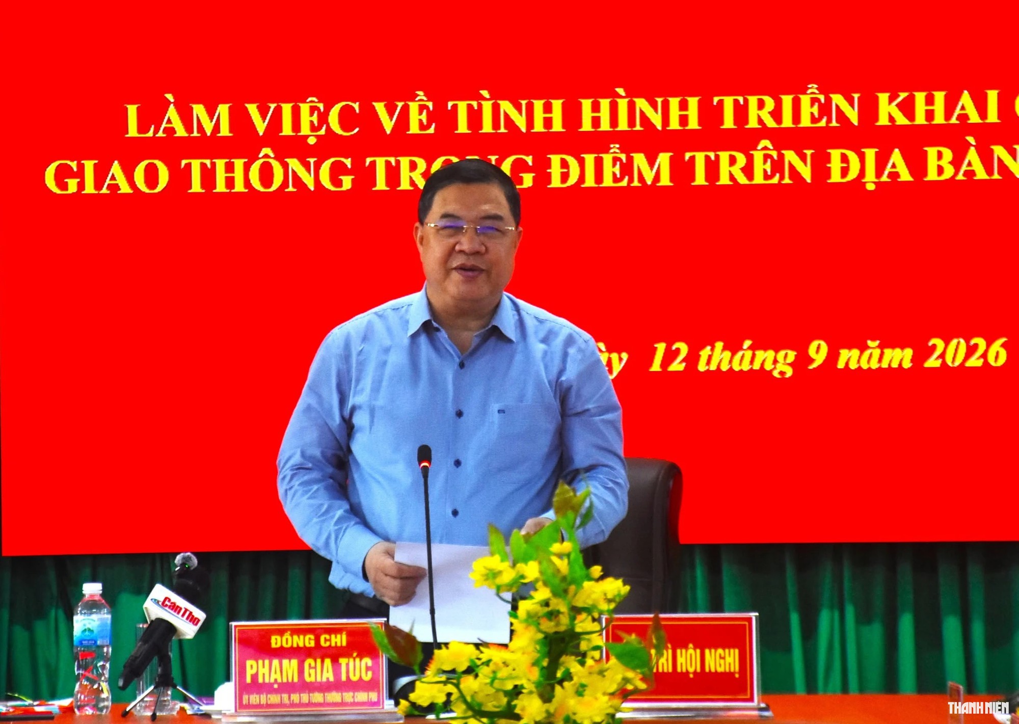 Phó thủ tướng Thường trực yêu cầu đẩy nhanh tiến độ các dự án giao thông trọng điểm ở Cà Mau- Ảnh 1.
