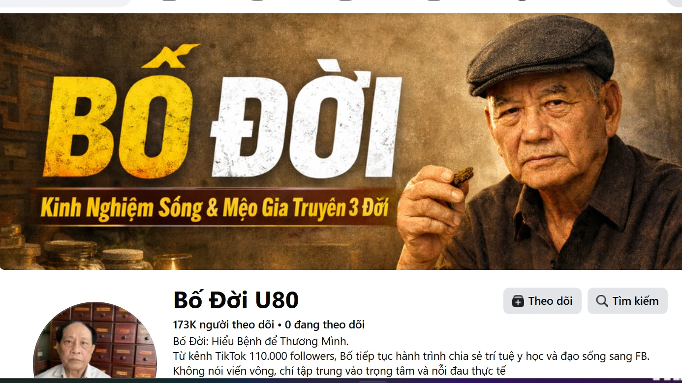 Tìm bị hại của TikToker 'Bố đời U80' - Ảnh 1.