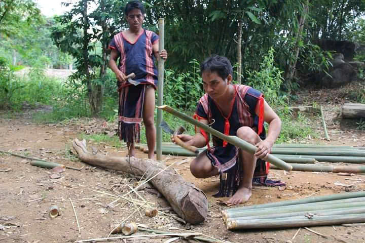 Độc đáo nhạc cụ Trường Sơn - Tây nguyên: Mượn tre, mượn nước làm đàn- Ảnh 3.