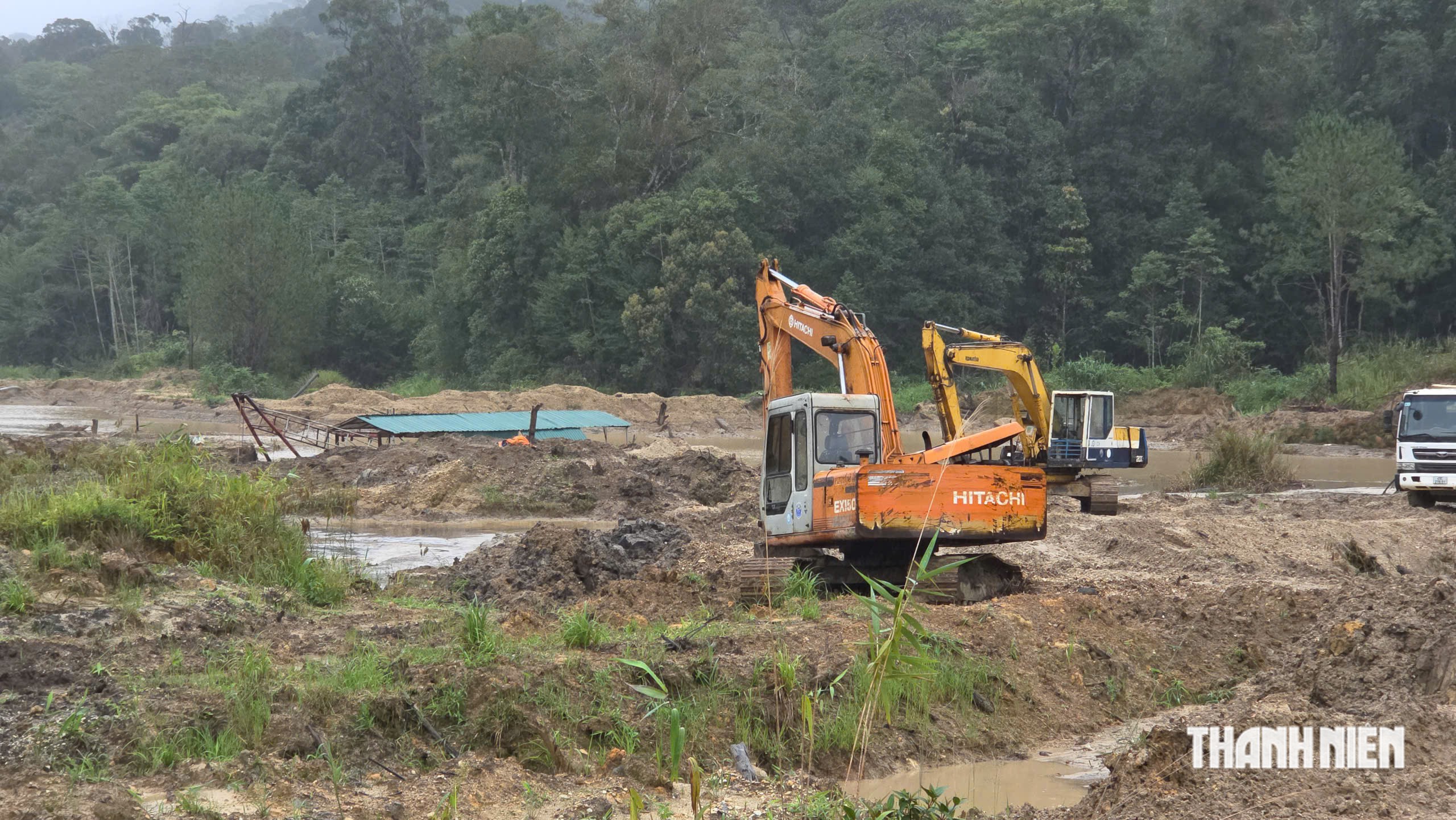 Bộ Công an chỉ đạo làm rõ vụ khai thác cát lậu ở sông Đạ Dâng - Ảnh 5.