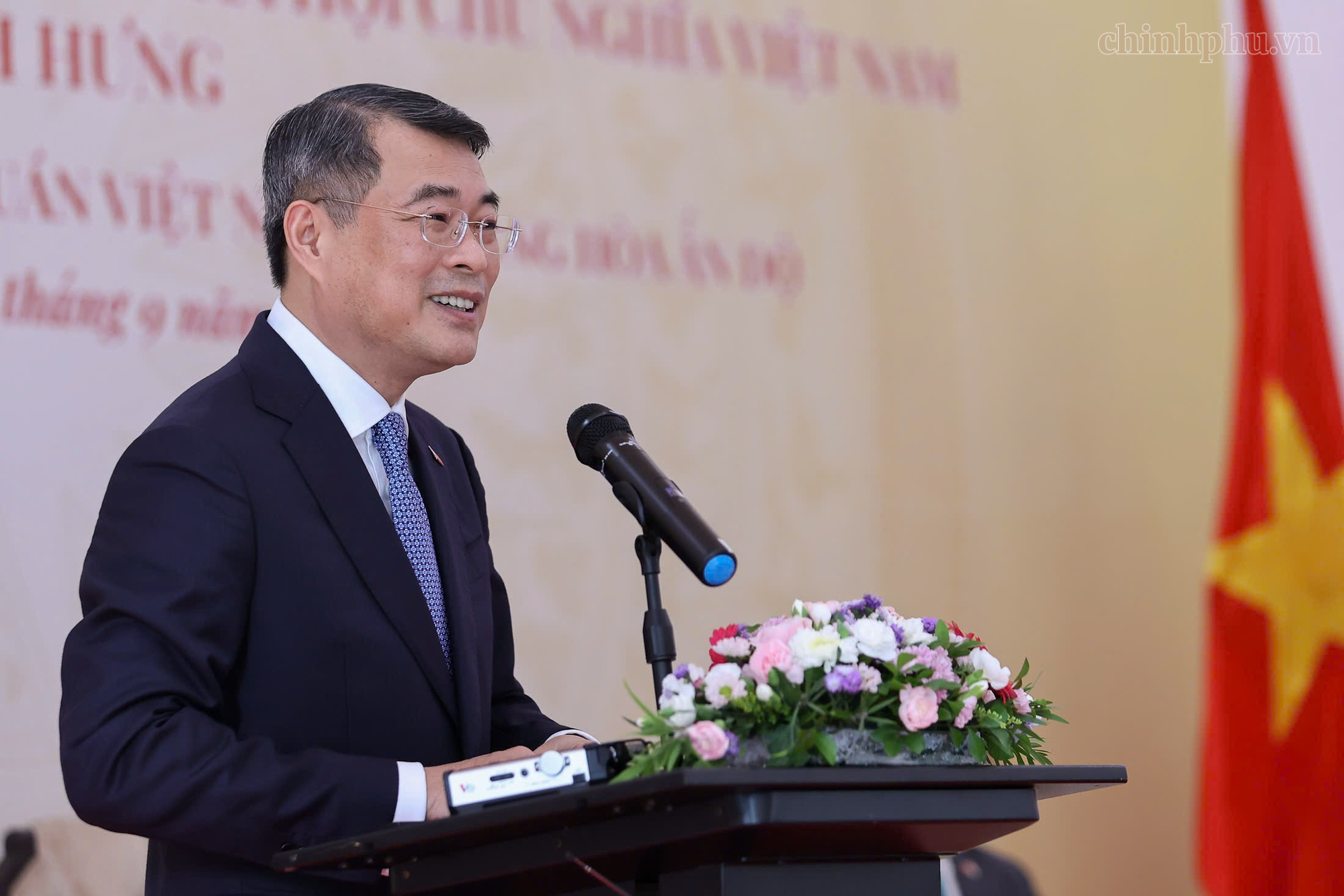 Thủ tướng Lê Minh Hưng: Đẩy mạnh ngoại giao kinh tế, công nghệ với Ấn Độ- Ảnh 1.