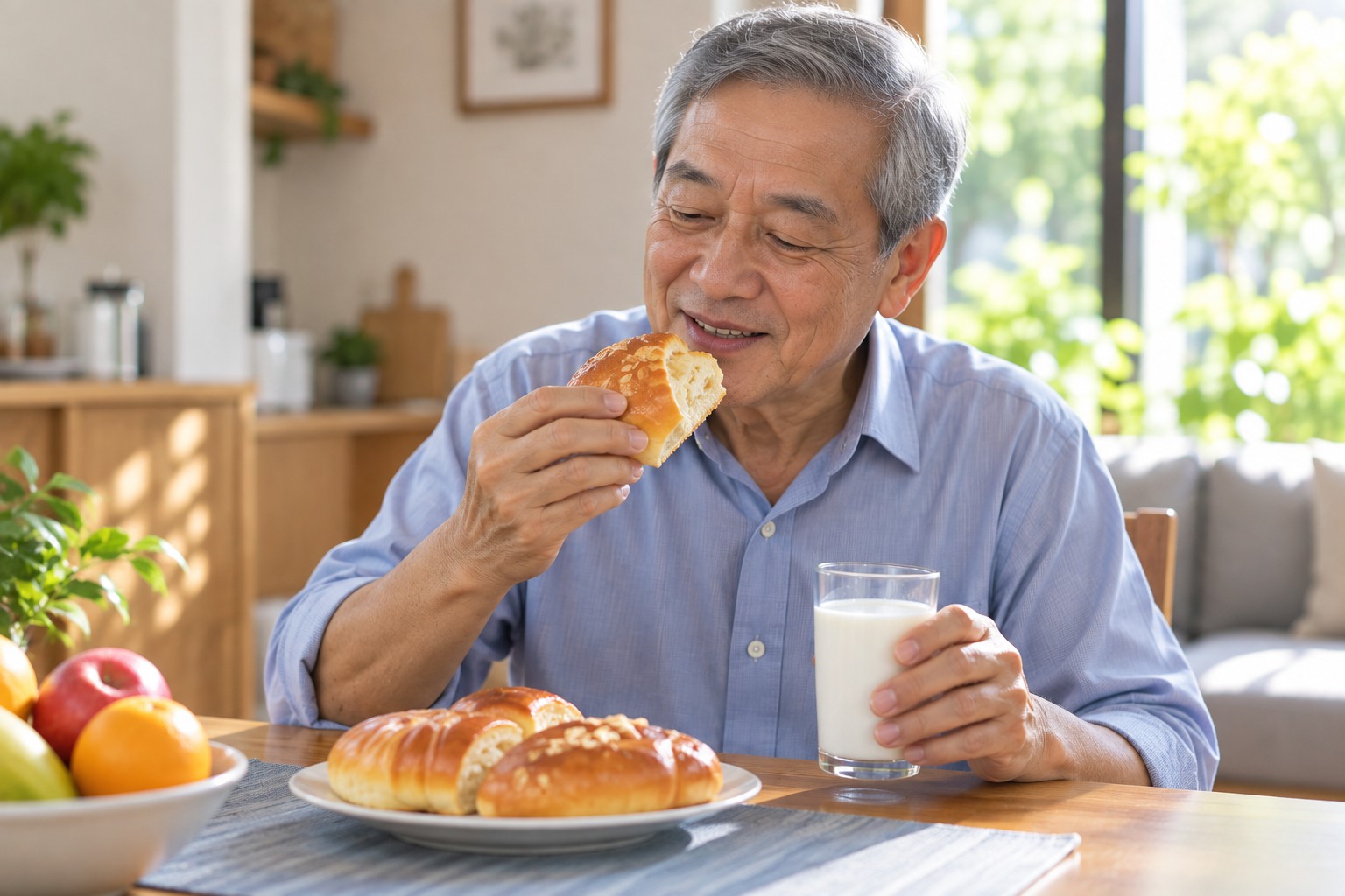 Dậy sớm tập thể dục, ăn sáng ra sao, vào giờ nào? - Ảnh 2.