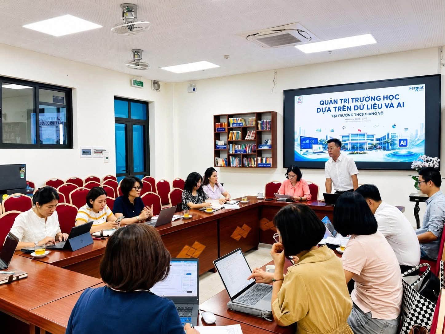 Giảm biên chế giáo viên vì có AI hỗ trợ: Cần căn cứ - Ảnh 1.