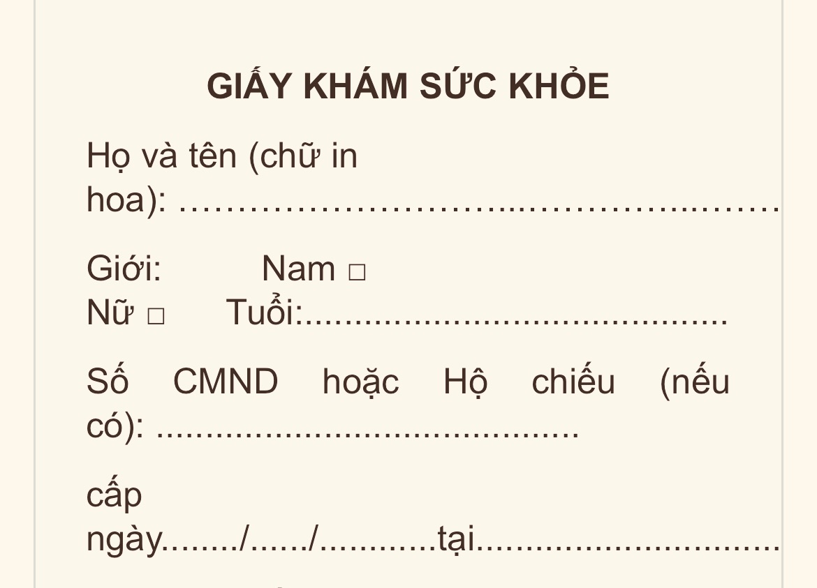 Bộ Y tế chỉ đạo khẩn, yêu cầu chấn chỉnh cấp giấy khám sức khỏe 'siêu tốc' - Ảnh 1.