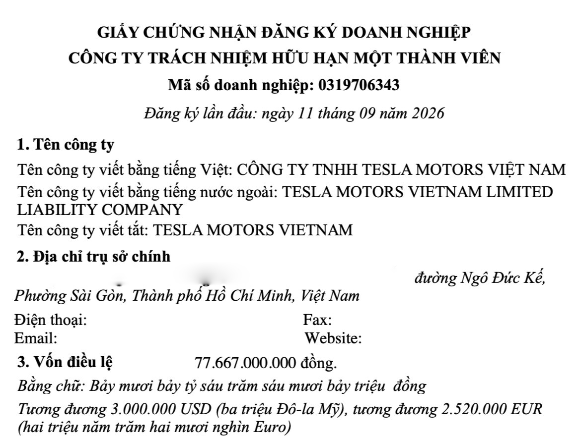 Thực hư Tesla sắp phân phối xe chính hãng tại Việt Nam? Thực hư Tesla sắp phân phối xe chính hãng tại Việt Nam?- Ảnh 1.