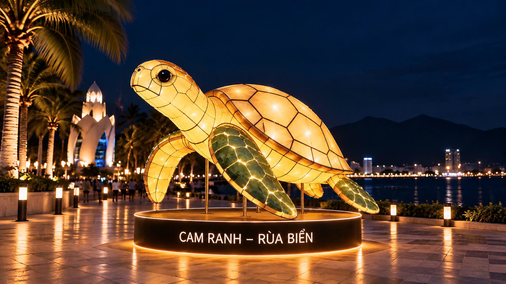 D&agrave;n mascot khổng lồ cao tr&ecirc;n 4 m trong đ&ecirc;m hội Trung thu tại Nha Trang - Ảnh 2.