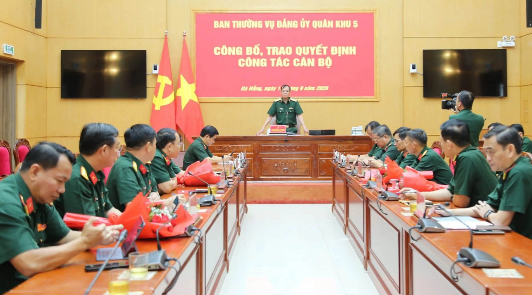 Quân khu 5 bổ nhiệm chỉ huy trưởng Bộ Chỉ huy quân sự các tỉnh, thành phố- Ảnh 1.