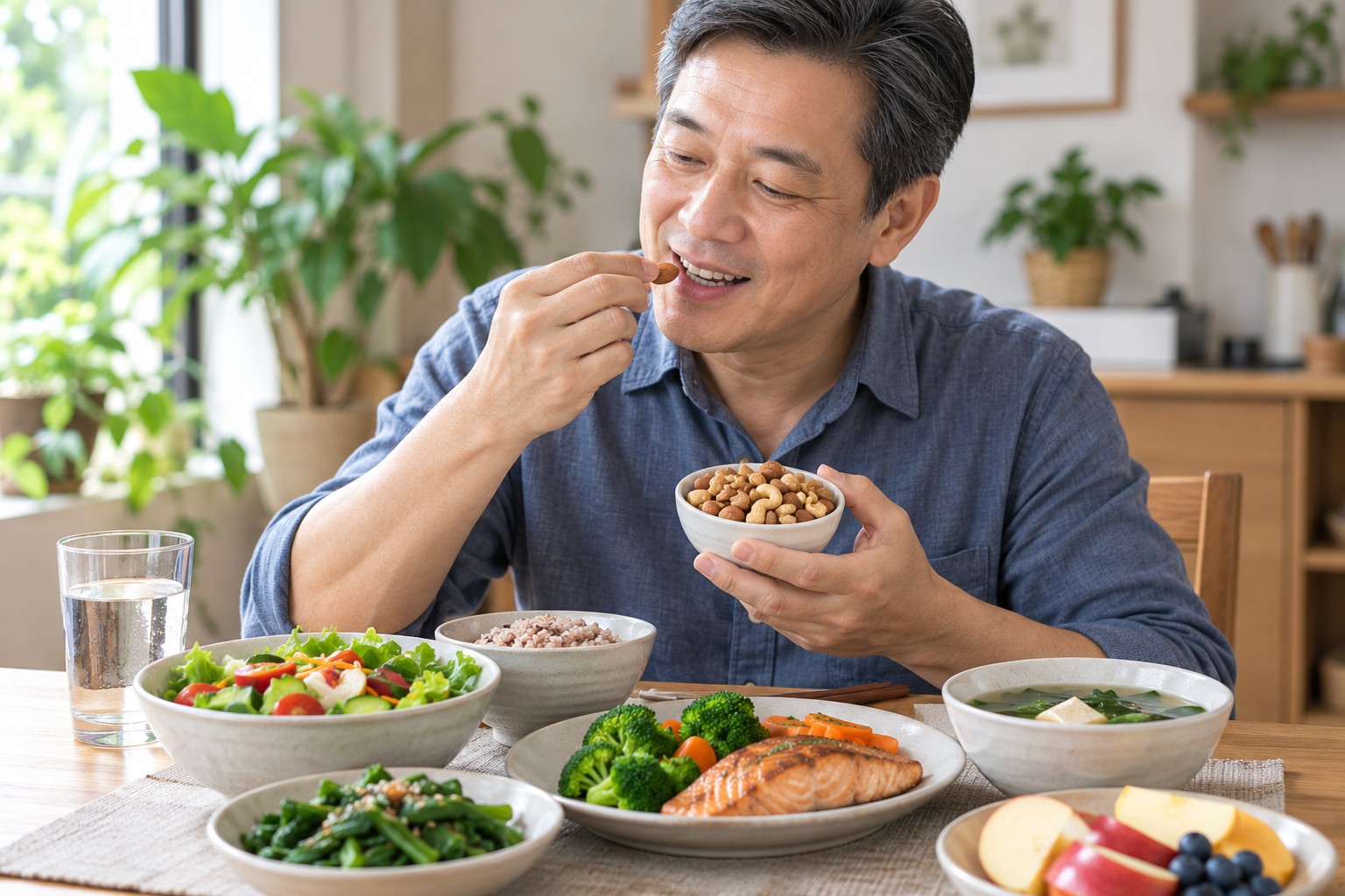 Mỗi ngày một nắm hạt, nguy cơ tăng huyết áp có thể thấp hơn - Ảnh 2.