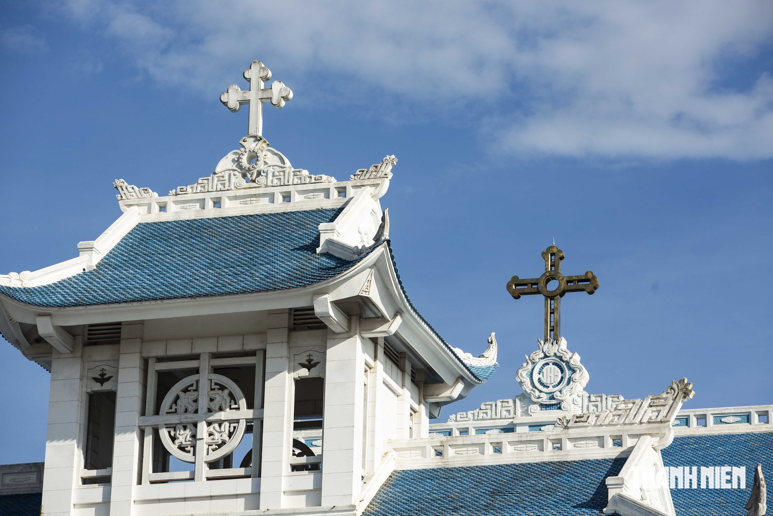 Vương cung thánh đường đang xây dựng đậm chất Việt tại La Vang - Ảnh 3.