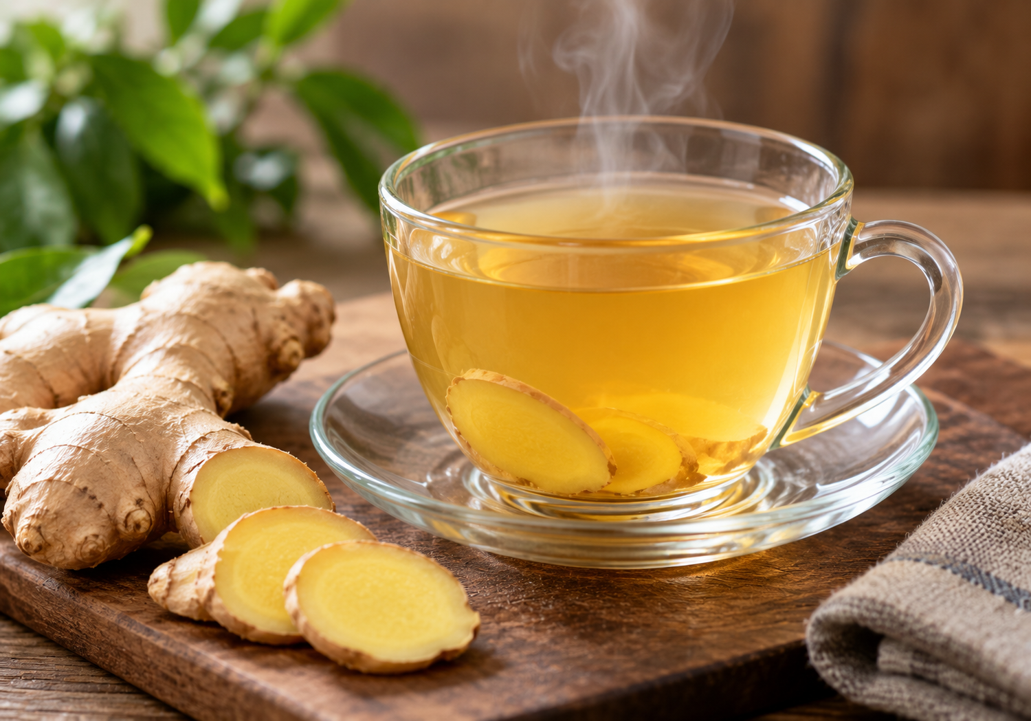 Uống trà gừng buổi sáng, 10 lợi ích tiềm năng - Ảnh 1.