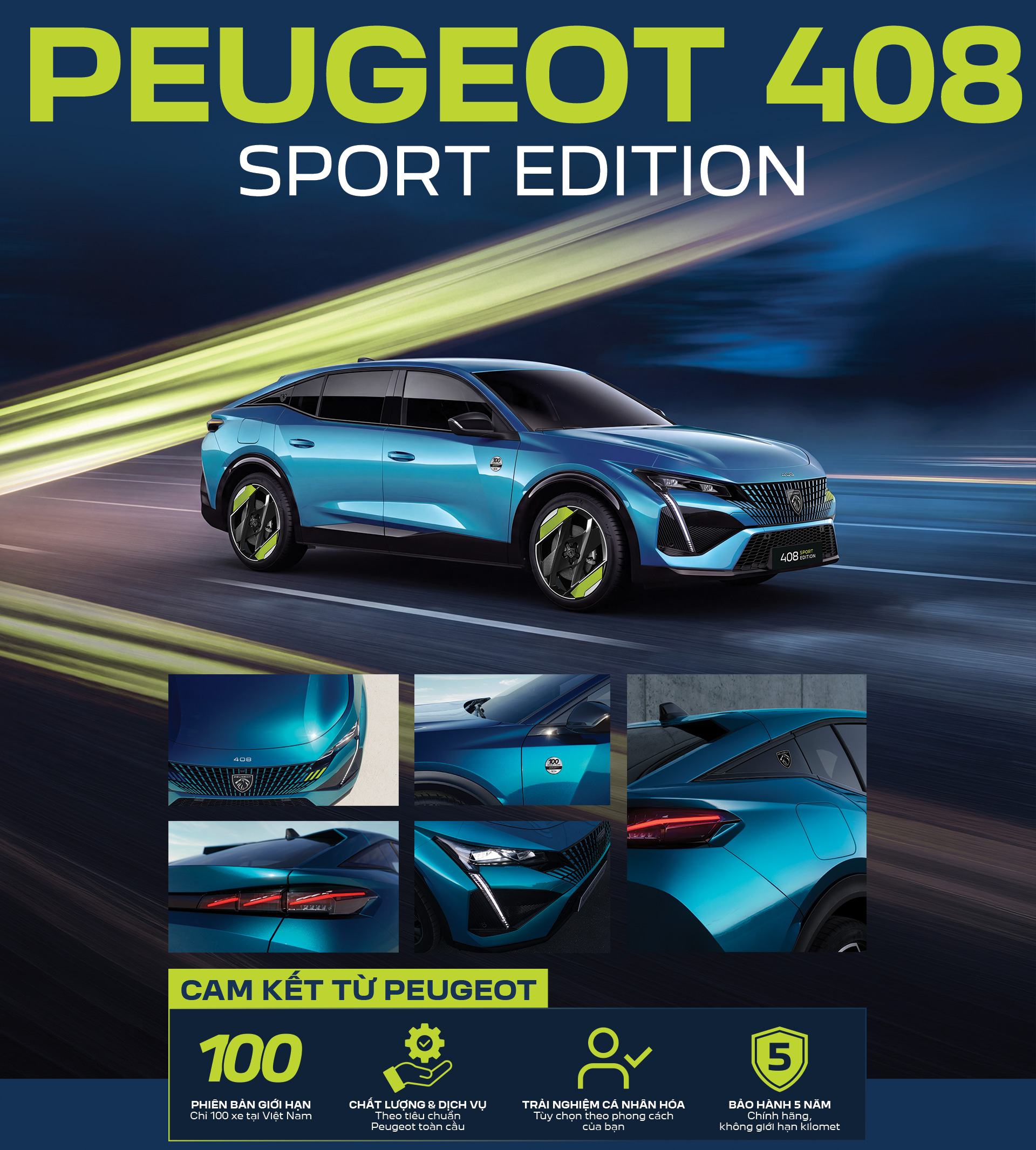 Peugeot 408 Sport Edition: Khi 100 năm di sản kết nối cùng 100 hành trình “độc bản” - Ảnh 12.