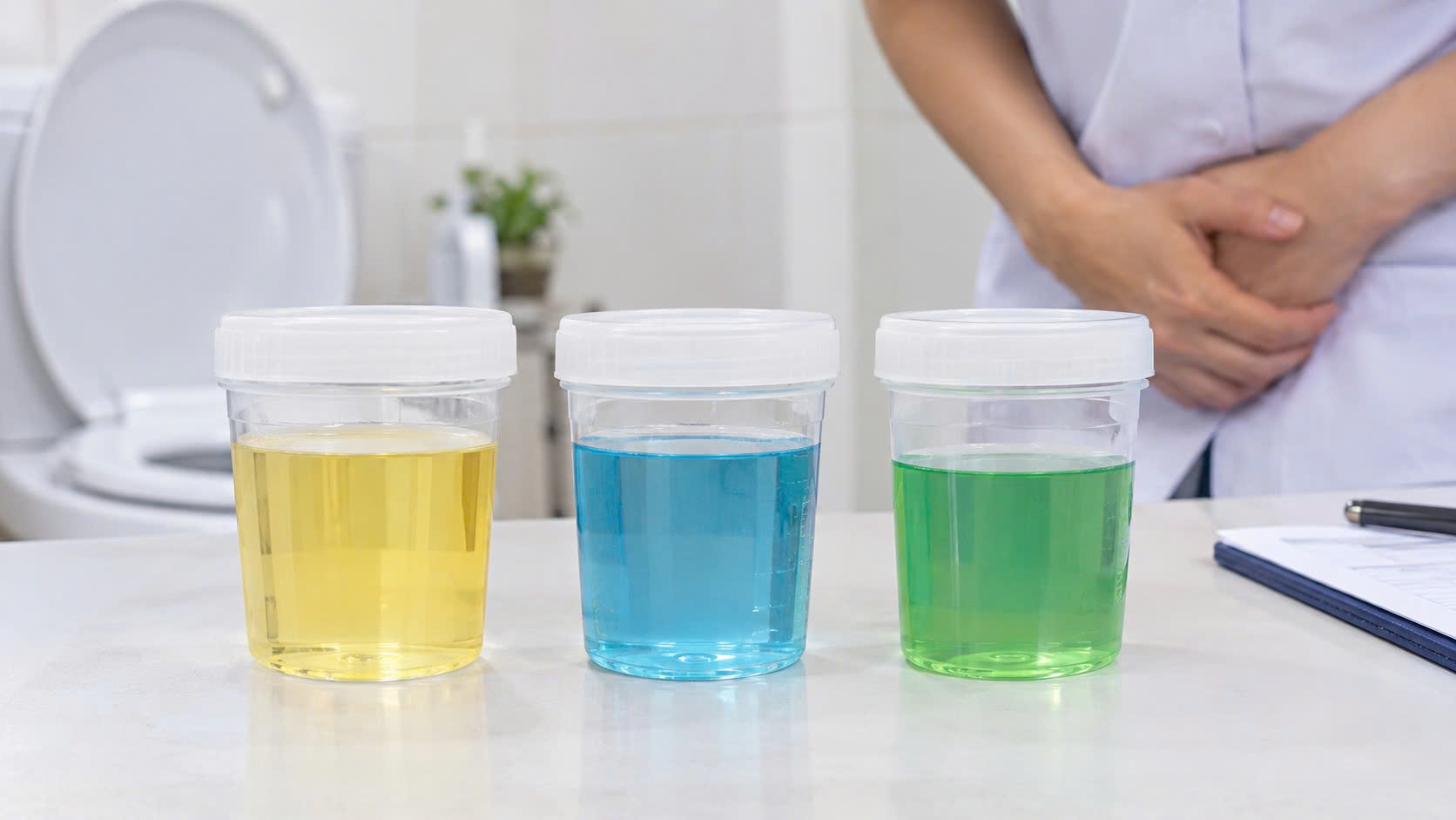 Nước tiểu xanh dương, xanh lá: Khi nào cần đi khám? - Ảnh 1.