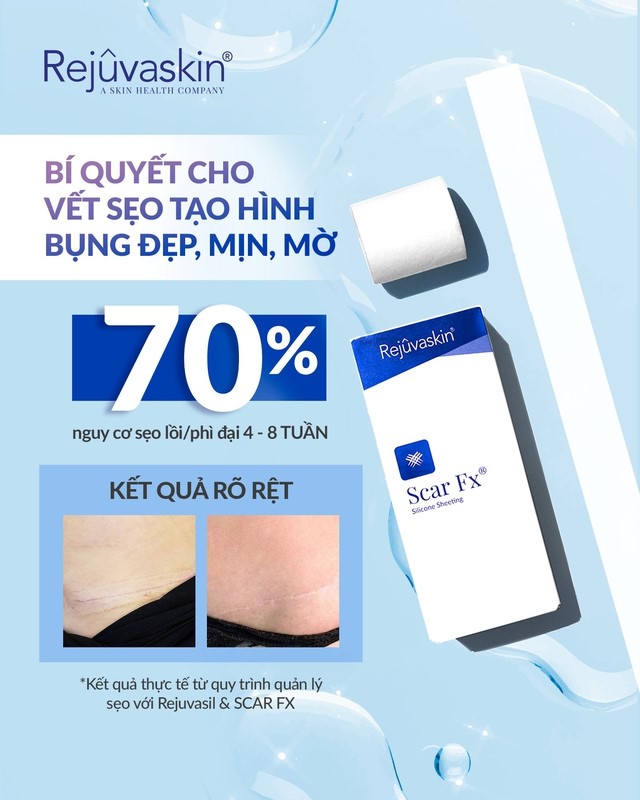Cách dùng miếng dán ngừa sẹo mổ chuẩn y khoa da láng mịn sau khoảng 4 tuần - Ảnh 1.