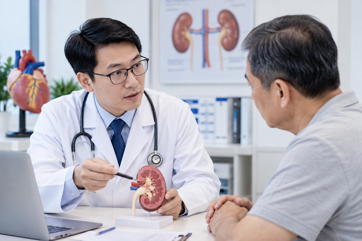 Khuyến cáo mới: Người bệnh tim mạch nên kiểm tra thận - Ảnh 1.