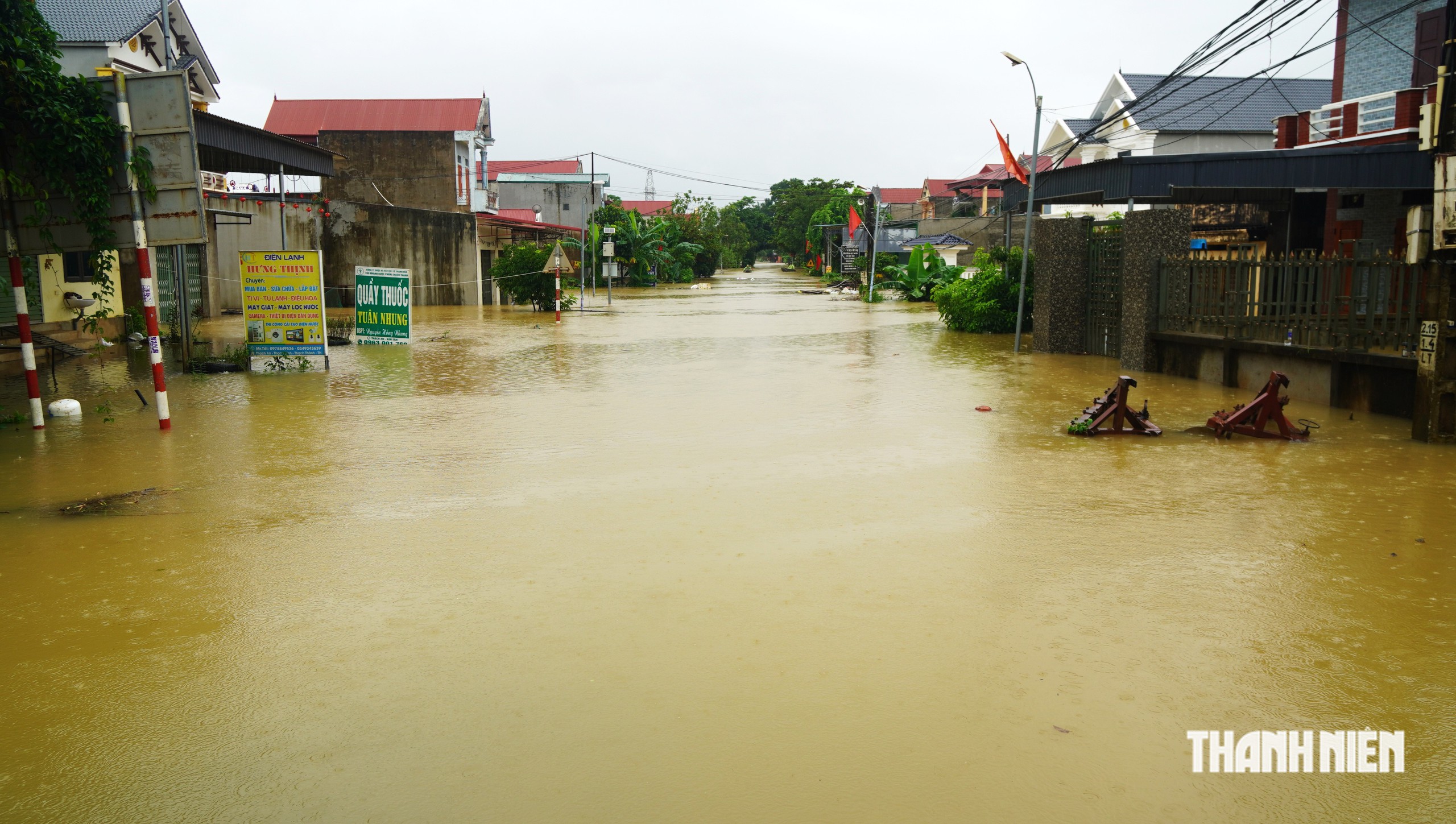 H&igrave;nh ảnh hơn 8.400 ng&ocirc;i nh&agrave; ở Thanh H&oacute;a bị ngập lụt- Ảnh 3.