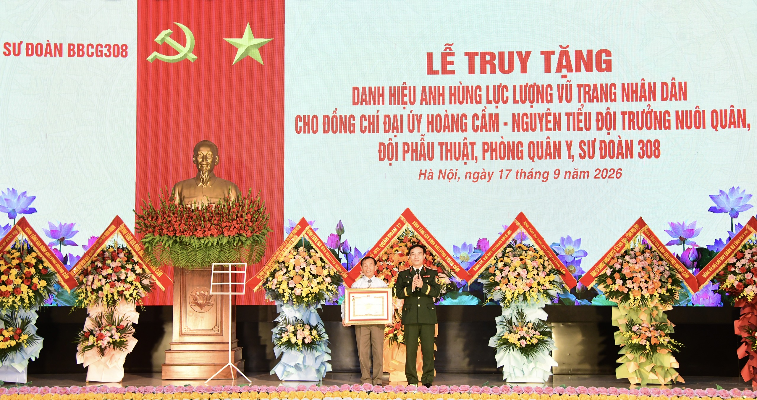 Cha đẻ bếp không khói Hoàng Cầm được truy tặng Anh hùng Lực lượng vũ trang nhân dân- Ảnh 1.