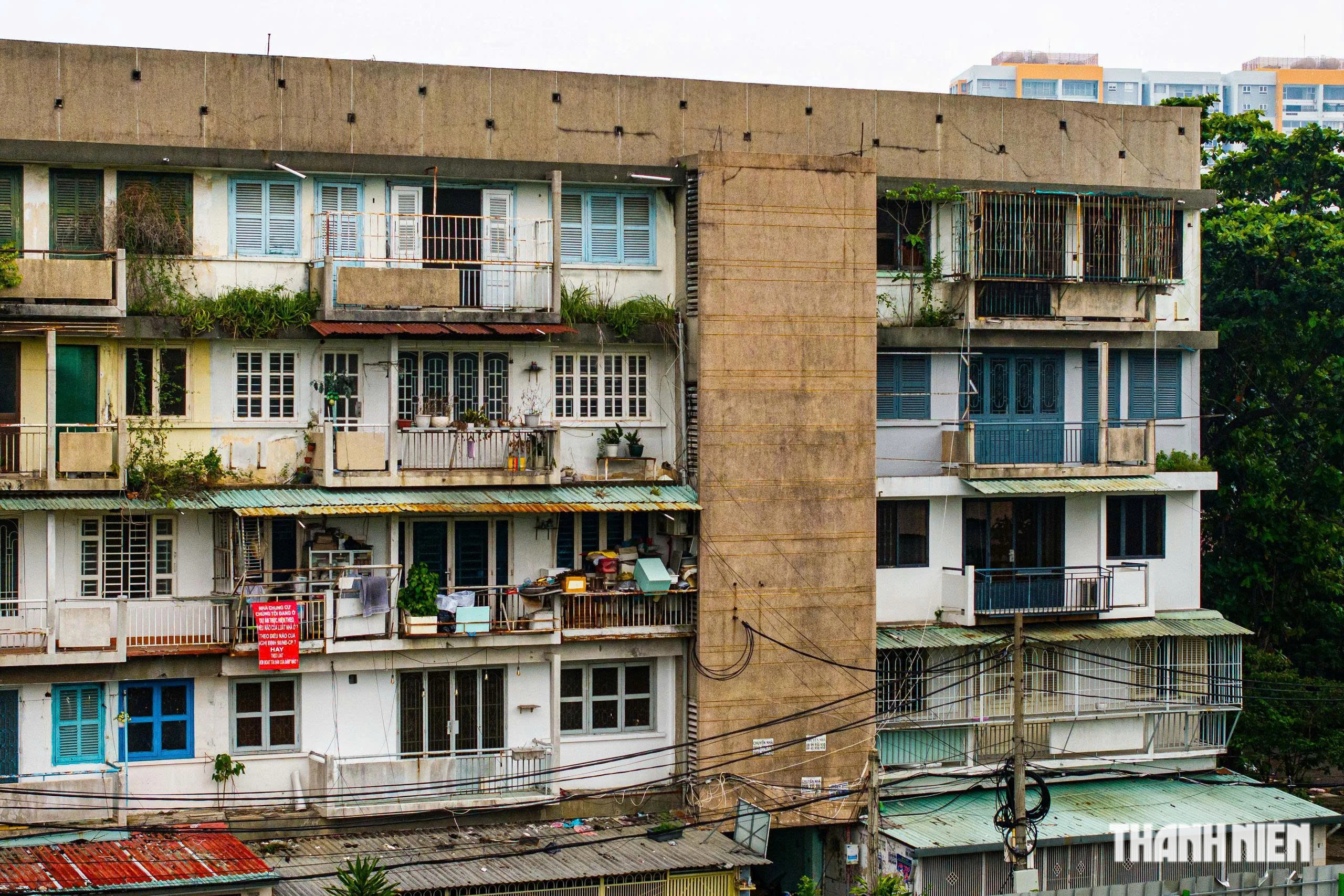 Toàn cảnh cư xá Thanh Đa vắng lặng trước ngày xây mới - Ảnh 11.