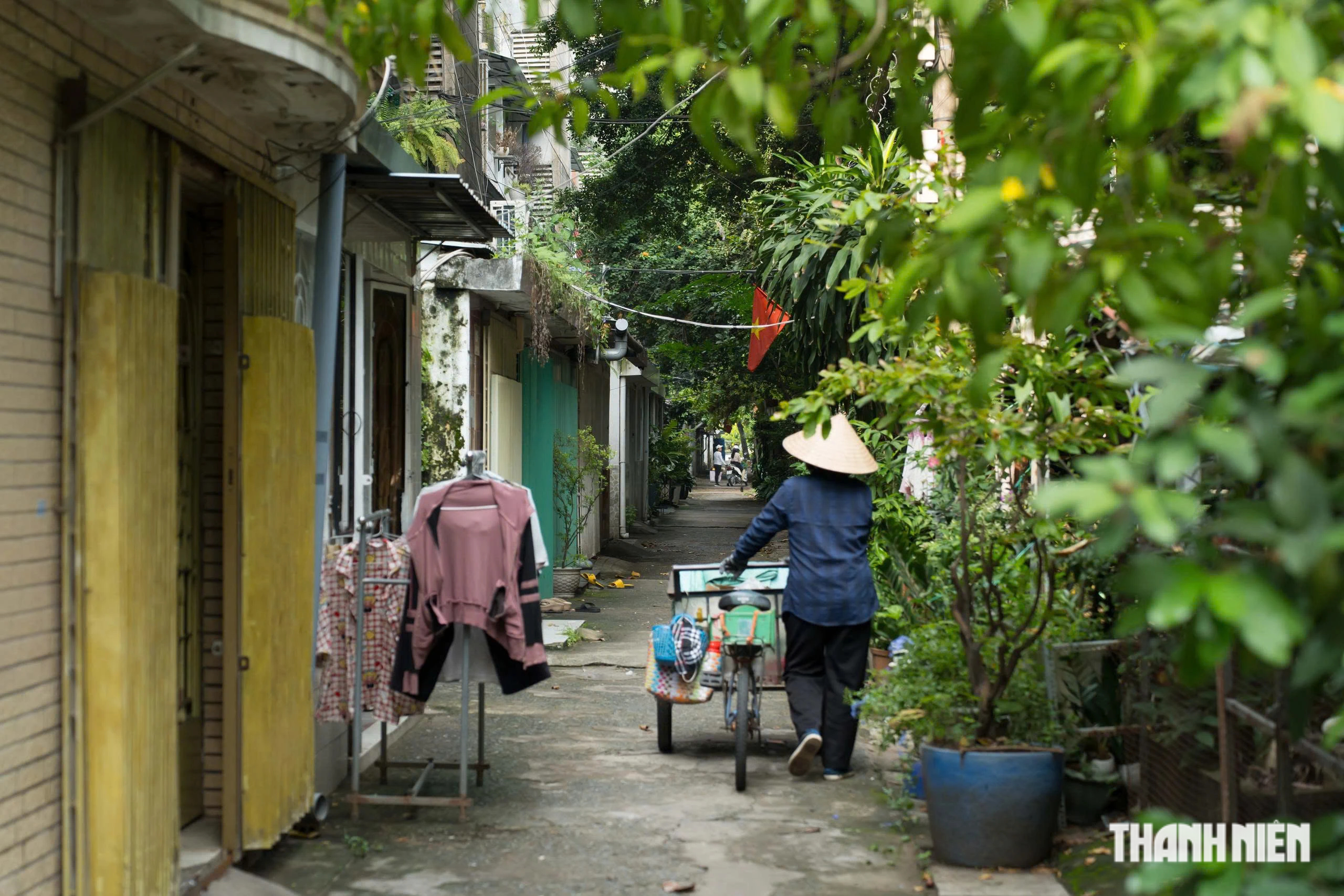 Toàn cảnh cư xá Thanh Đa vắng lặng trước ngày xây mới - Ảnh 8.