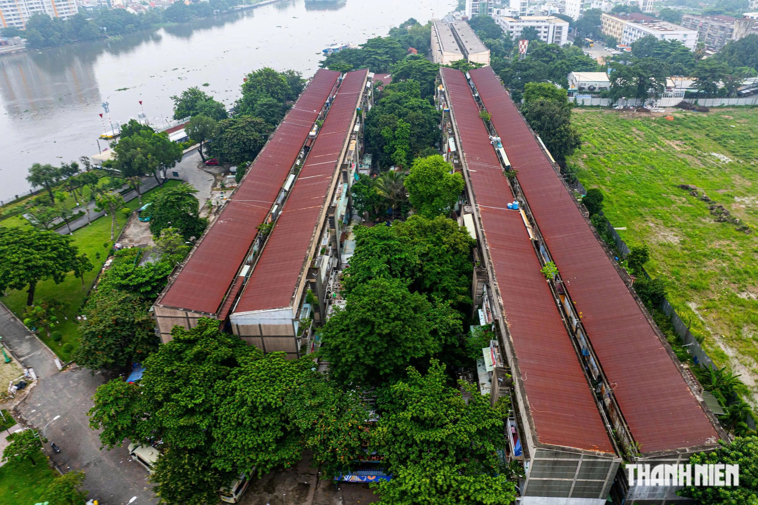 Toàn cảnh cư xá Thanh Đa vắng lặng trước ngày xây mới - Ảnh 21.