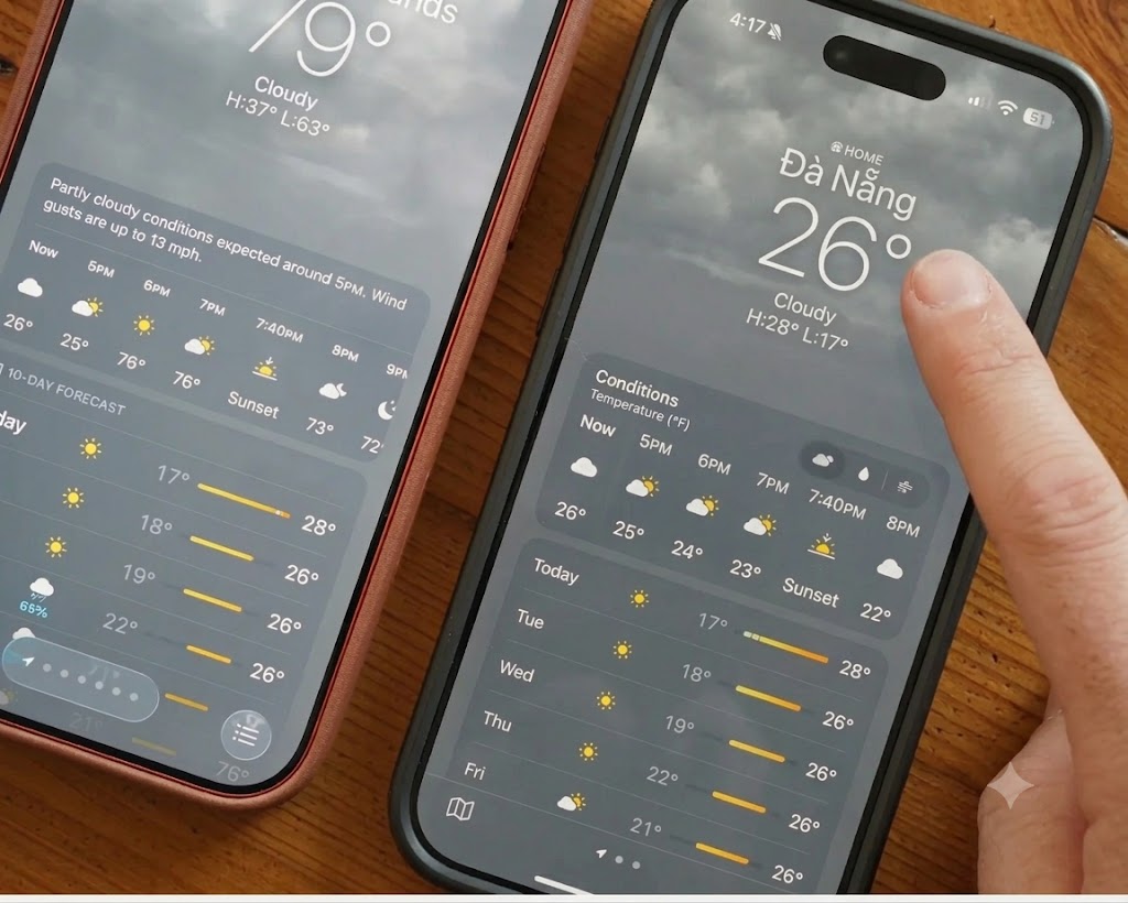 Người dùng iPhone dễ theo dõi mưa và gió hơn sau khi lên iOS 27 - Ảnh 1.