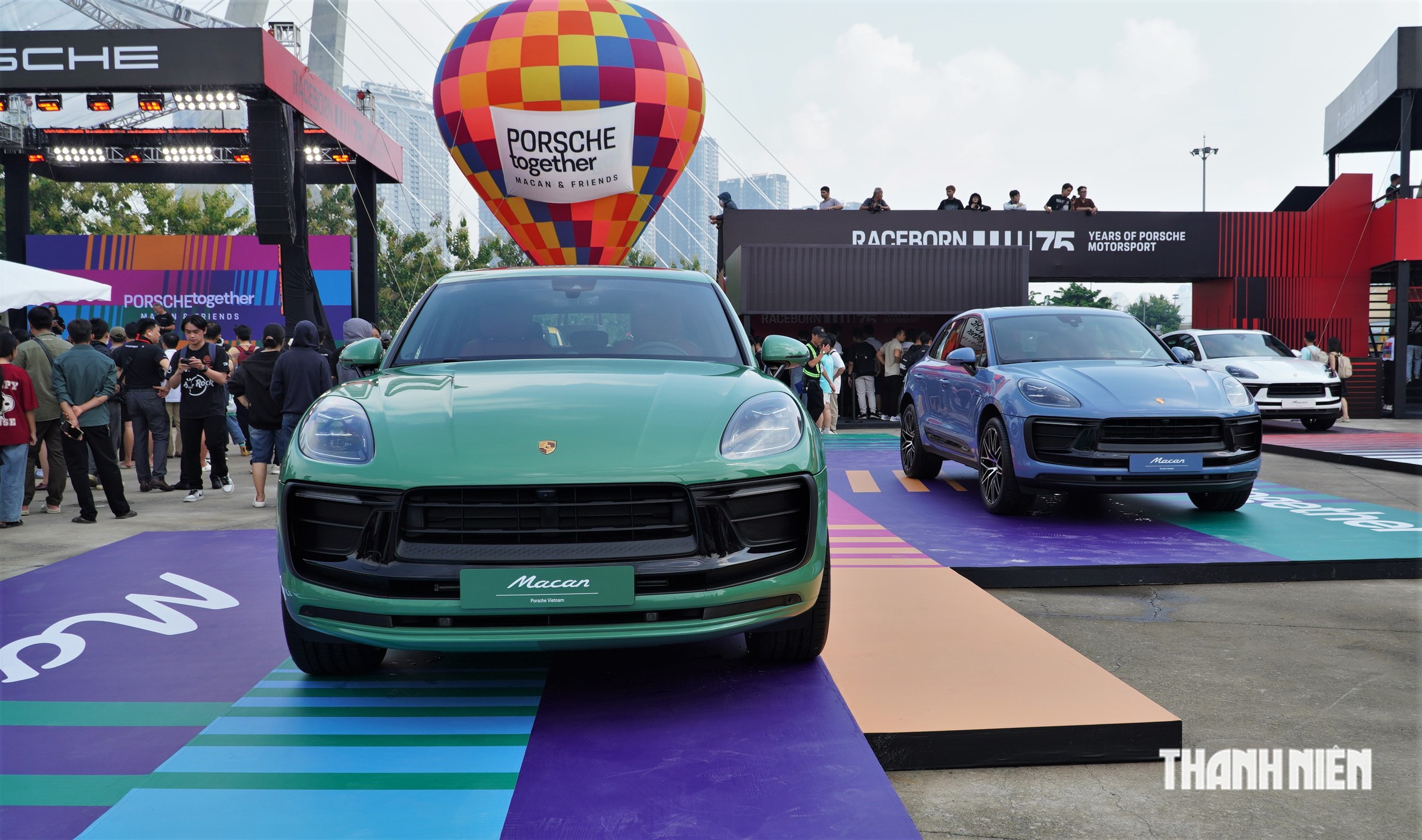Macan m&aacute;y xăng đ&atilde; dừng sản xuất, vẫn l&agrave; t&acirc;m điểm tại ng&agrave;y hội Porsche ở TP.HCM - Ảnh 1.