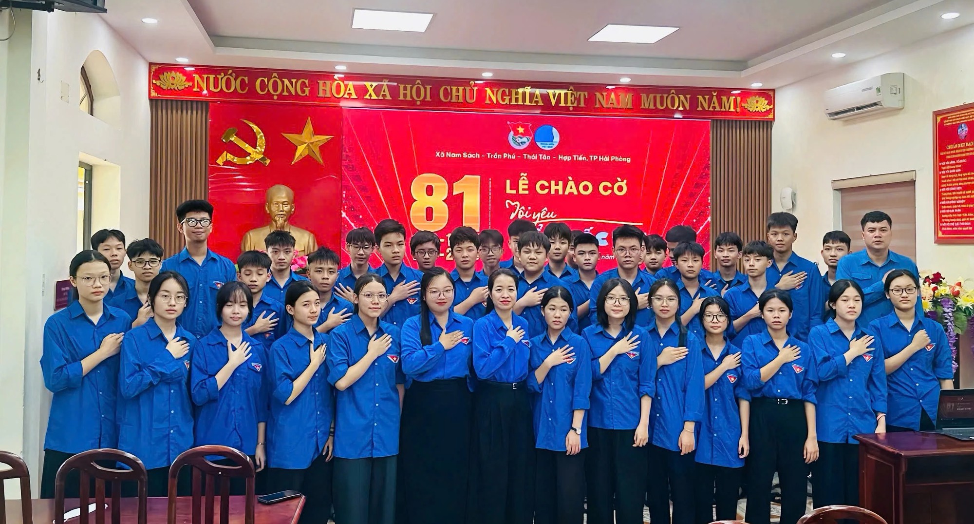 Từ địa đầu Đông bắc đến cực Nam: Nhịp Quốc ca trong ngày Tết Độc lập - Ảnh 4.