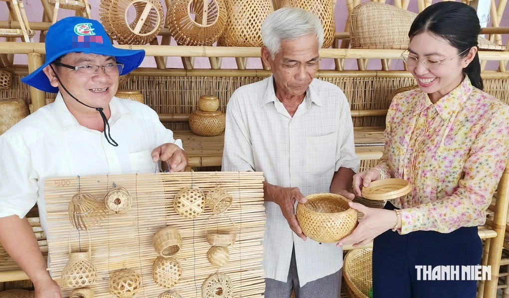 Ông Đạt U.70 giữ nghề đan đát trăm năm, dành 5 công đất trồng tre, trúc- Ảnh 5.