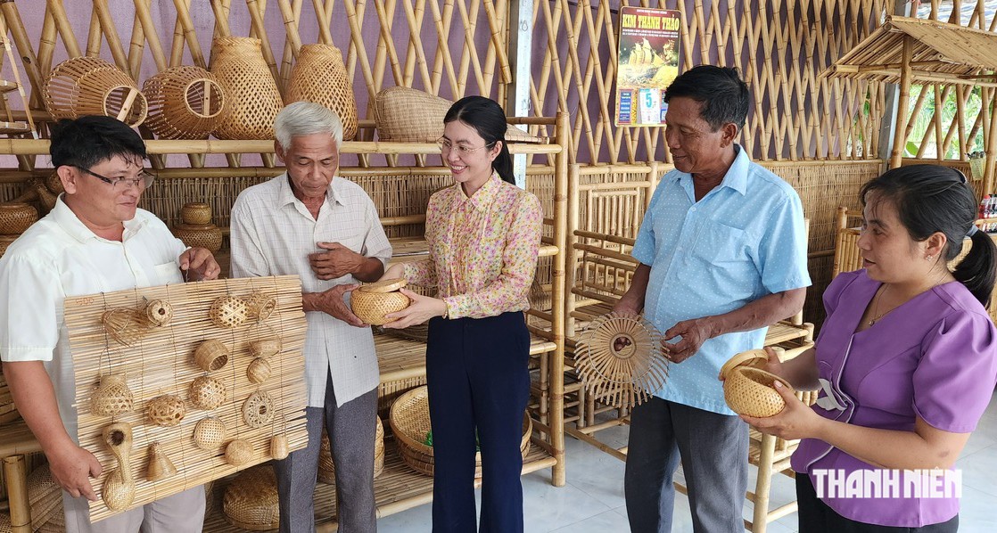 Ông Đạt U.70 giữ nghề đan đát trăm năm, dành 5 công đất trồng tre, trúc- Ảnh 6.