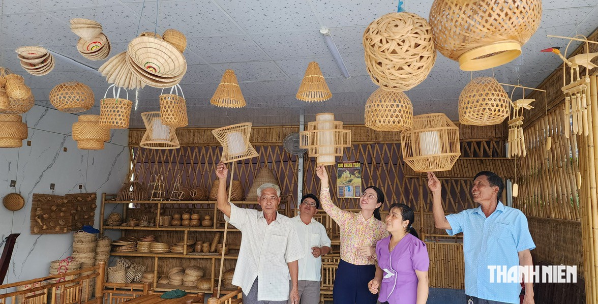 Ông Đạt U.70 giữ nghề đan đát trăm năm, dành 5 công đất trồng tre, trúc- Ảnh 7.