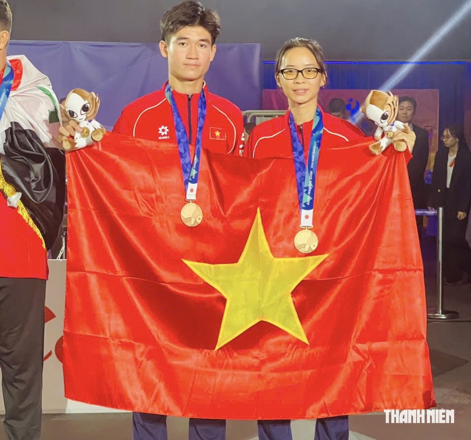 Hành trình kỳ diệu của Gia Nghi - Minh Tân và tấm HCĐ ASIAD quý như vàng: ‘Vui quá, hạnh phúc quá!’- Ảnh 2.