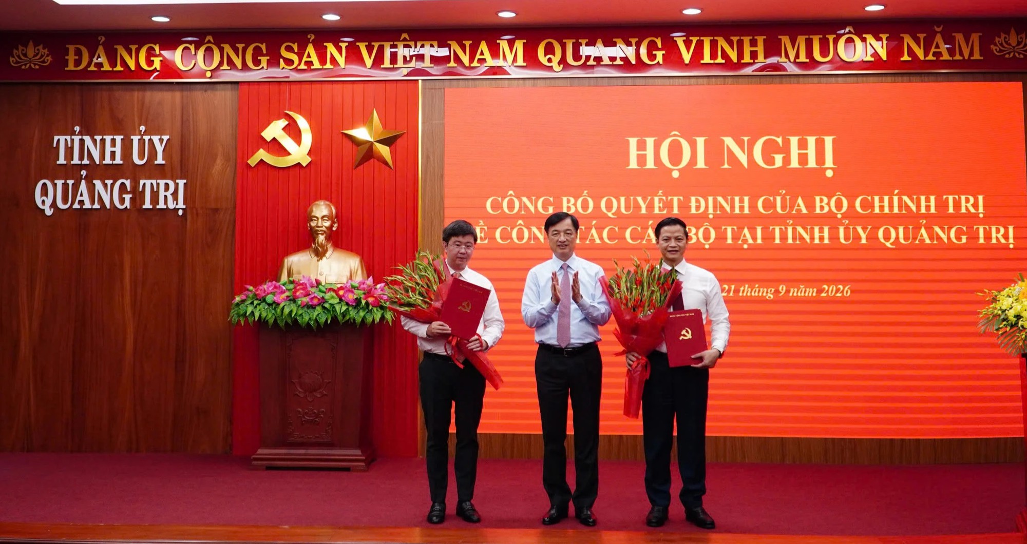 Ông Vương Quốc Tuấn được chỉ định làm Bí thư Tỉnh ủy Quảng Trị- Ảnh 3.