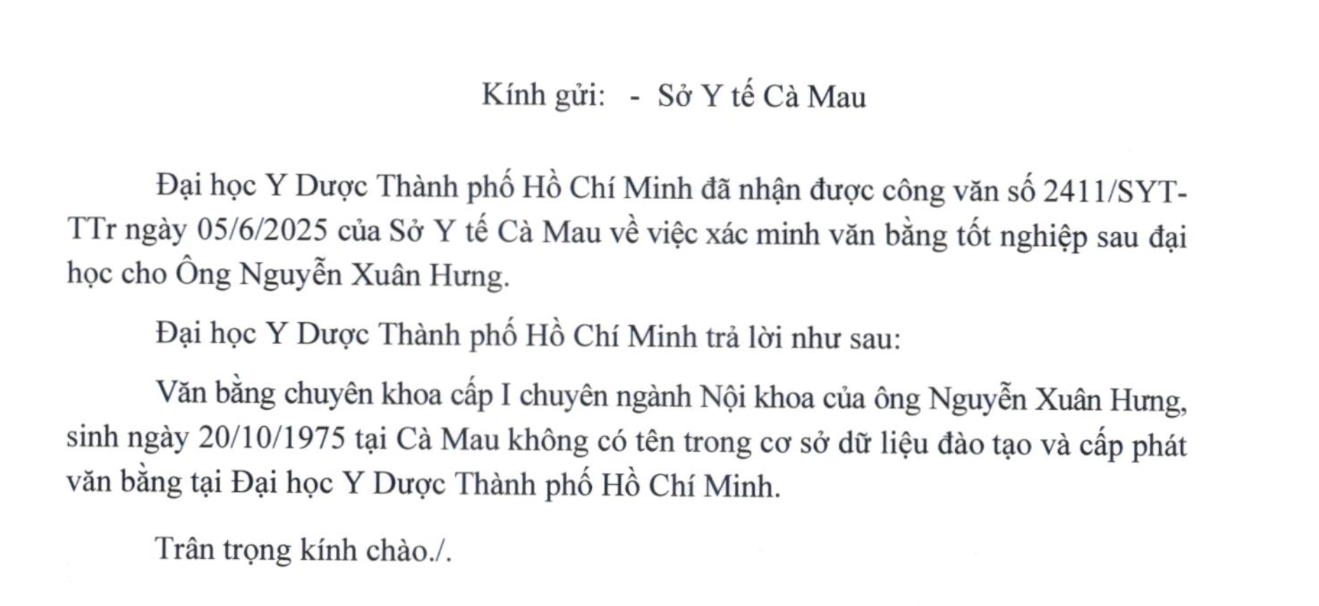 Lãnh án vì dùng bằng giả xin làm bác sĩ, khám hơn 4.500 lượt bệnh nhân- Ảnh 1.