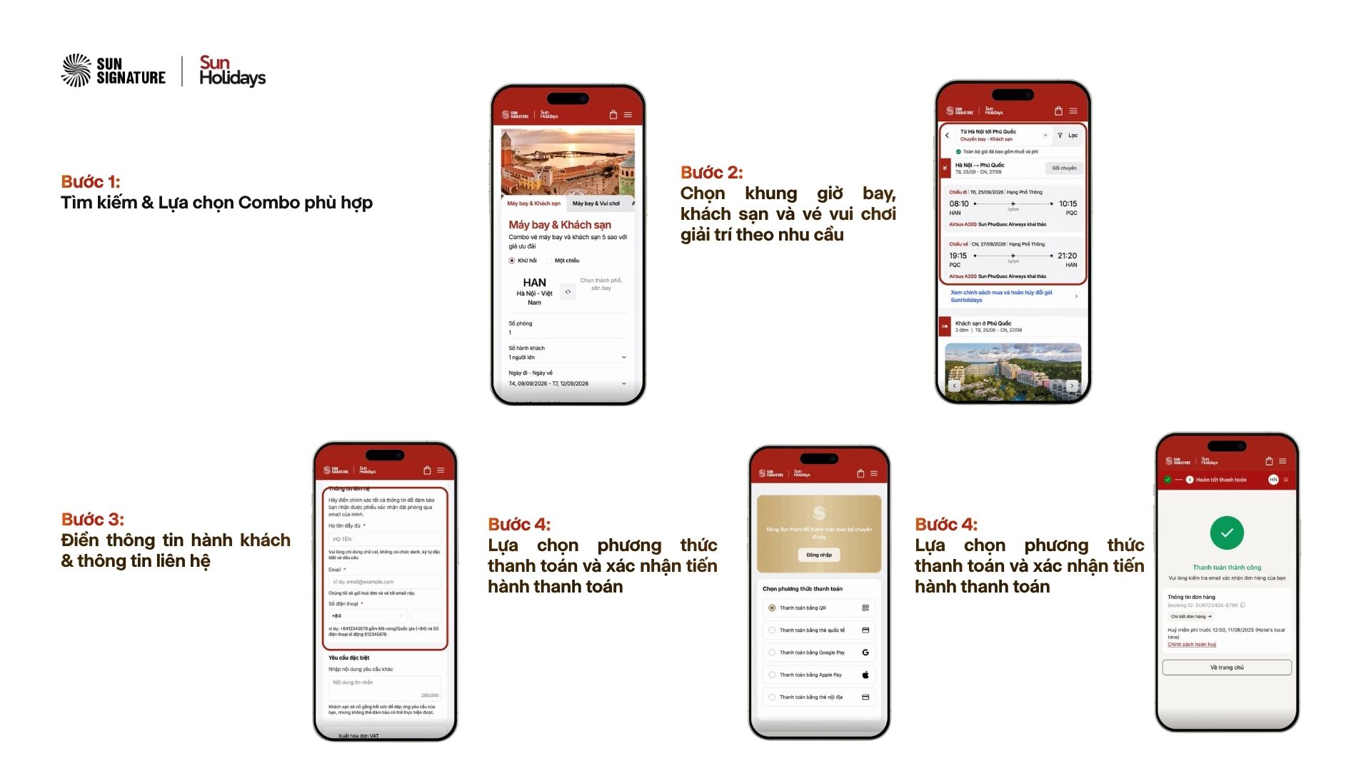 Sun Group ra mắt dịch vụ đặt combo gói nghỉ dưỡng siêu xịn - siêu hời - Ảnh 1.