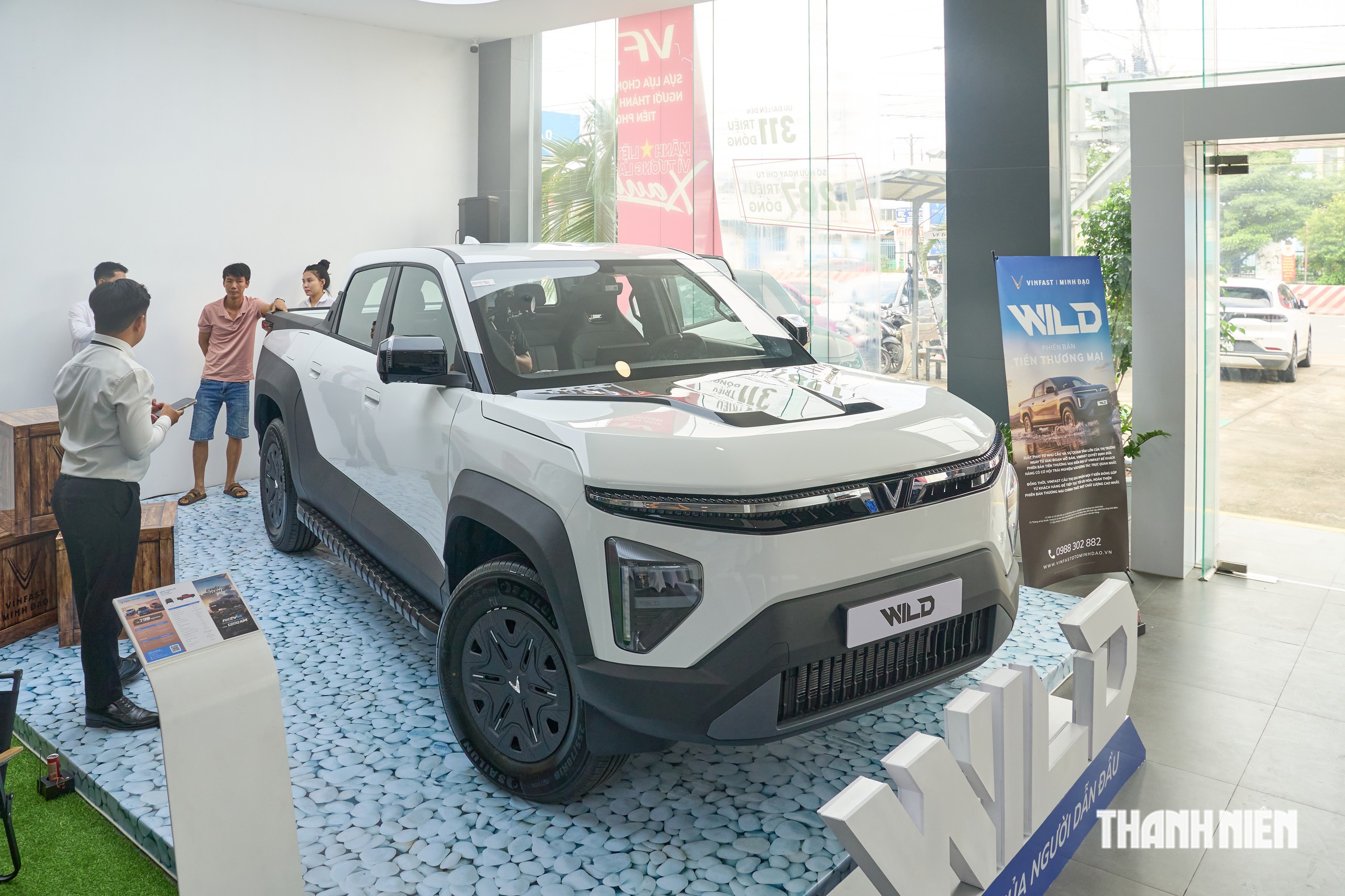 Cận cảnh xe bán tải lai điện đầu tiên của VinFast, tầm hoạt động hơn 1.000 km - Ảnh 12.