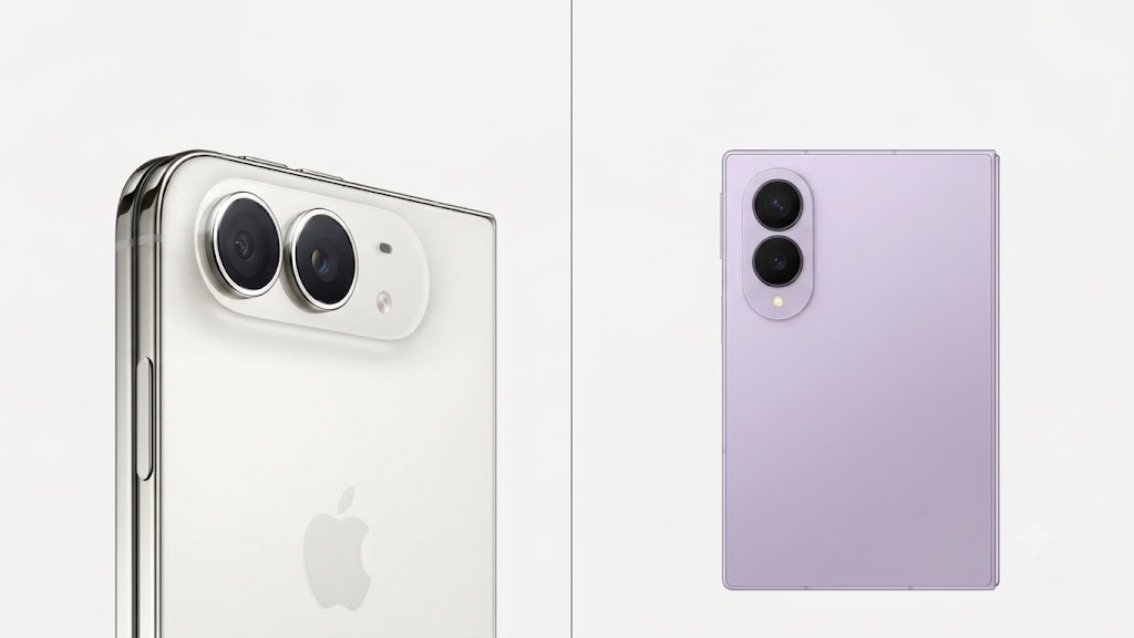 Camera kép trên iPhone Duo có gì khác Galaxy Z Fold8? - Ảnh 1.