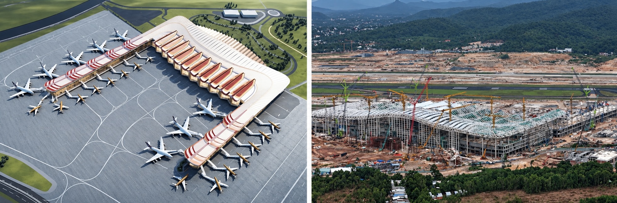 'Đại công trường' APEC Phú Quốc tăng tốc giữa mùa mưa - Ảnh 2.