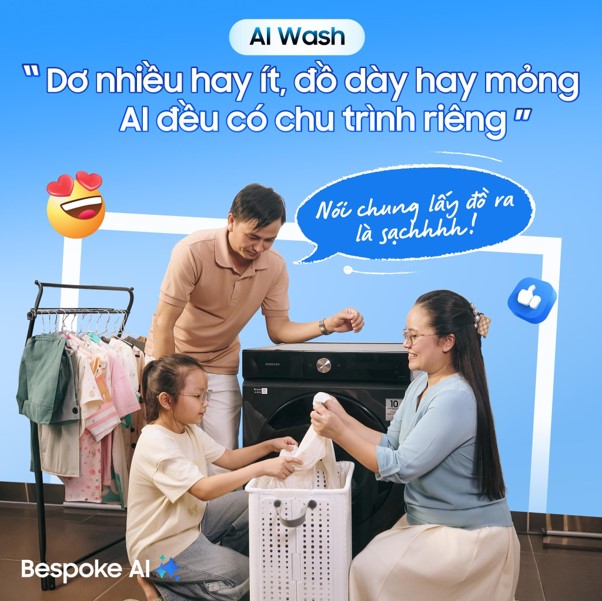 Lợi &iacute;ch v&agrave; gi&aacute; trị l&acirc;u d&agrave;i của đồ gia dụng Samsung Bespoke AI- Ảnh 1.
