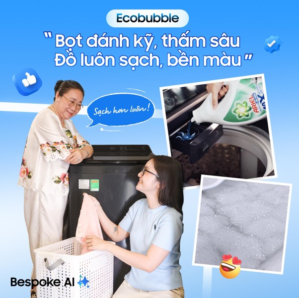 Lợi &iacute;ch v&agrave; gi&aacute; trị l&acirc;u d&agrave;i của đồ gia dụng Samsung Bespoke AI- Ảnh 3.