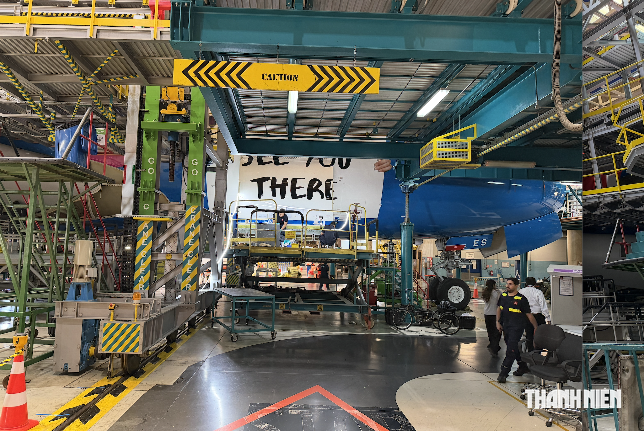 B&ecirc;n trong 'bệnh viện' của những chiếc m&aacute;y bay khổng lồ ở Dubai - Ảnh 1.