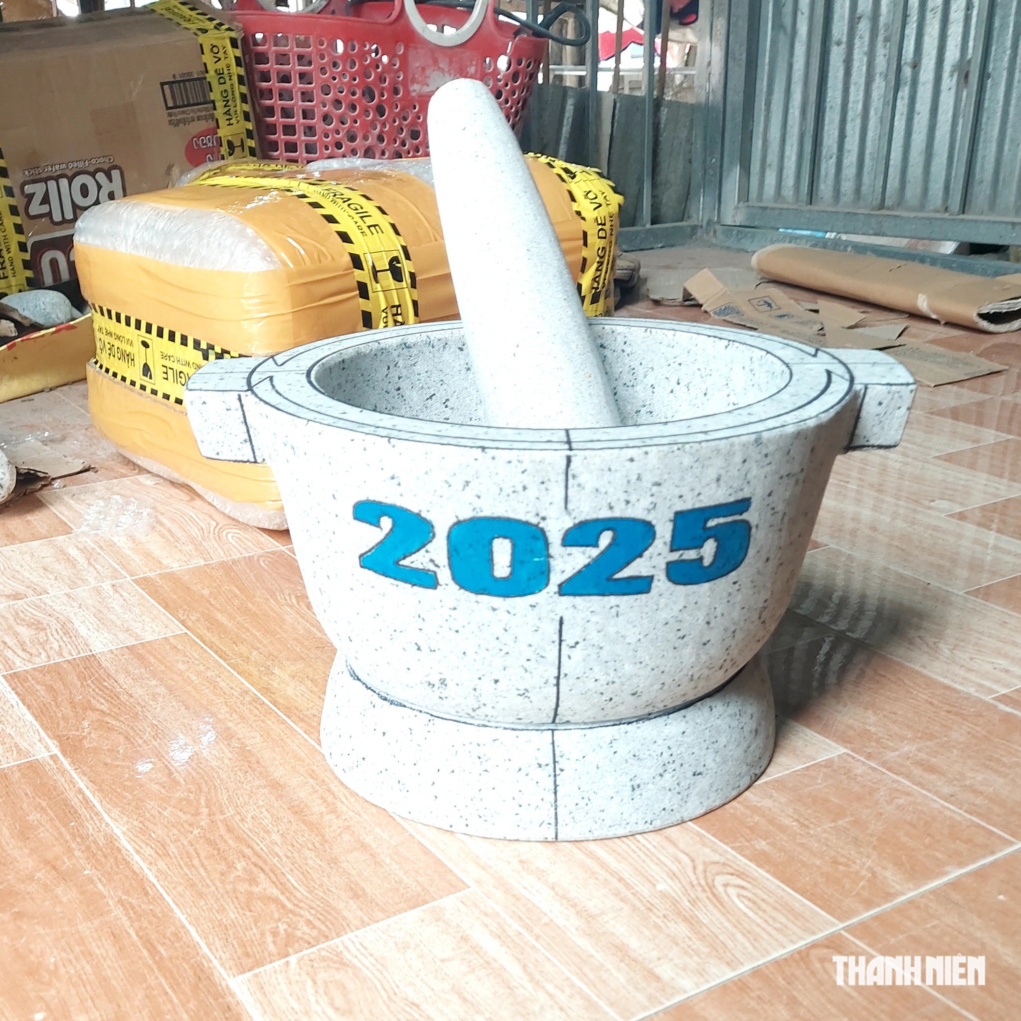Cối đá ở Thoại Sơn, nghề làm 'mềm' đá núi An Giang, hiếm người còn rành- Ảnh 10.