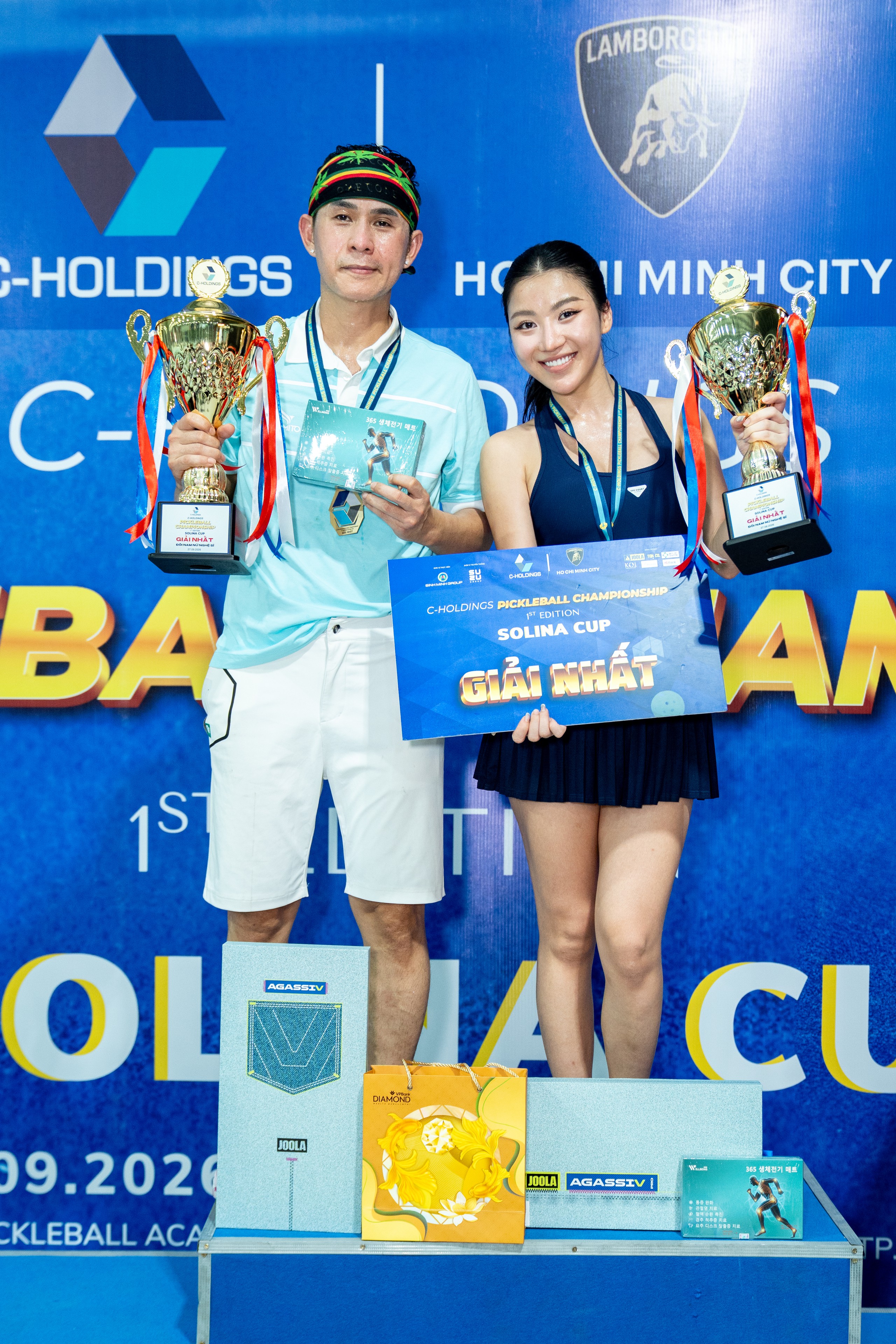 Đông đảo nghệ sĩ, doanh nhân tranh tài sôi nổi giải pickleball C-Holdings Championship - Ảnh 4.
