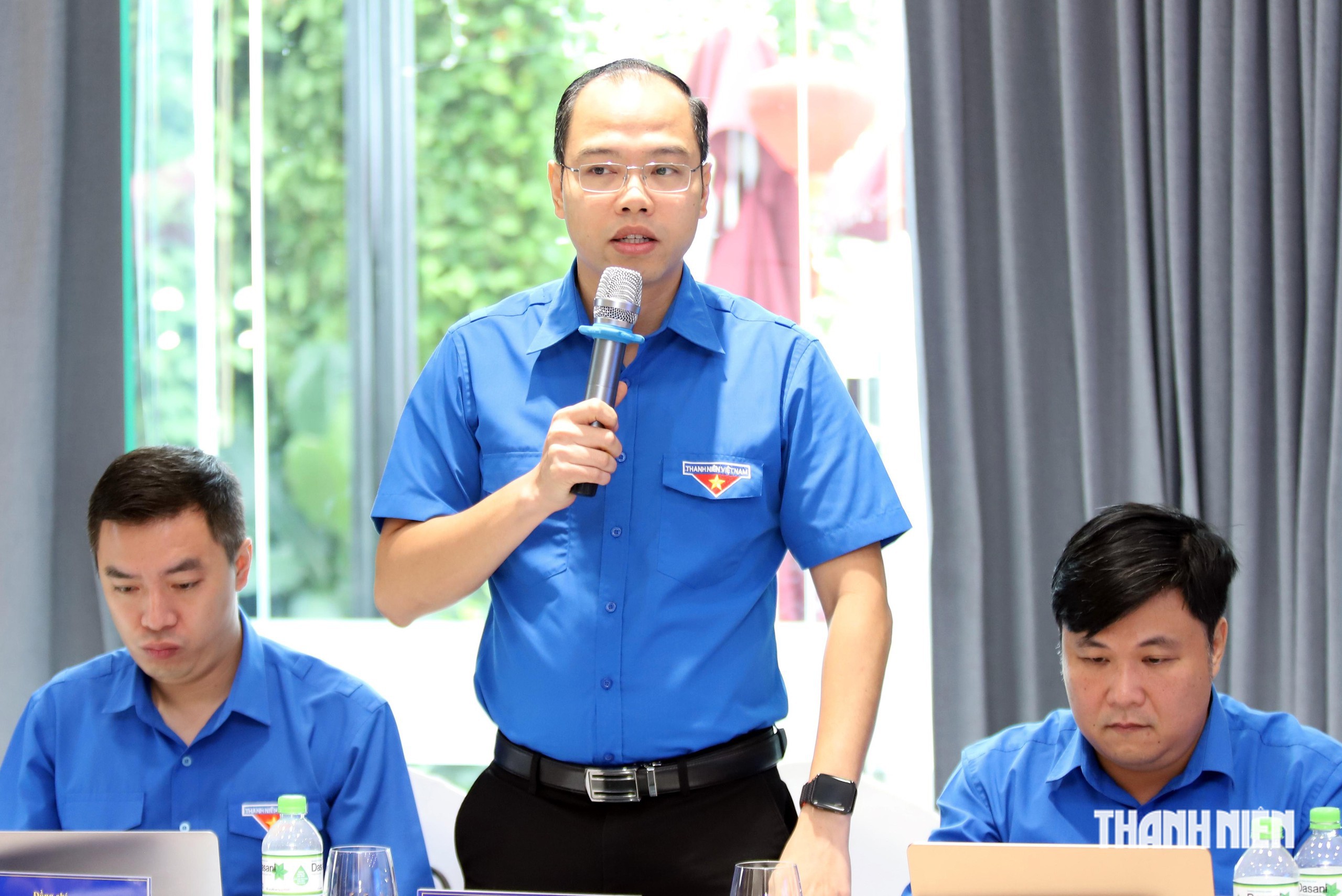 Khai mạc Hội nghị Ban Thường vụ T.Ư Đo&agrave;n lần thứ 2 kh&oacute;a XIII - Ảnh 6.