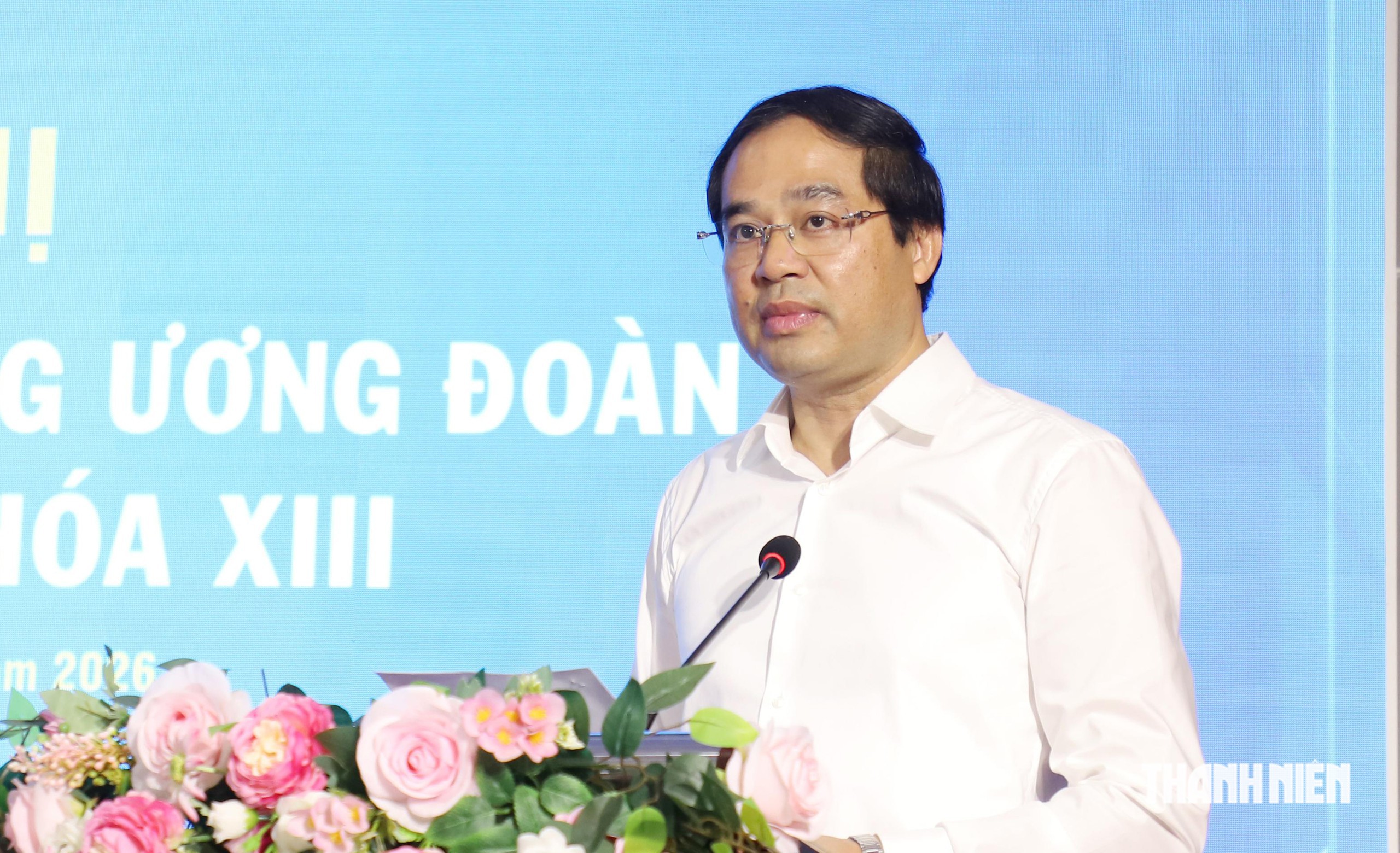 Khai mạc Hội nghị Ban Thường vụ T.Ư Đo&agrave;n lần thứ 2 kh&oacute;a XIII - Ảnh 3.