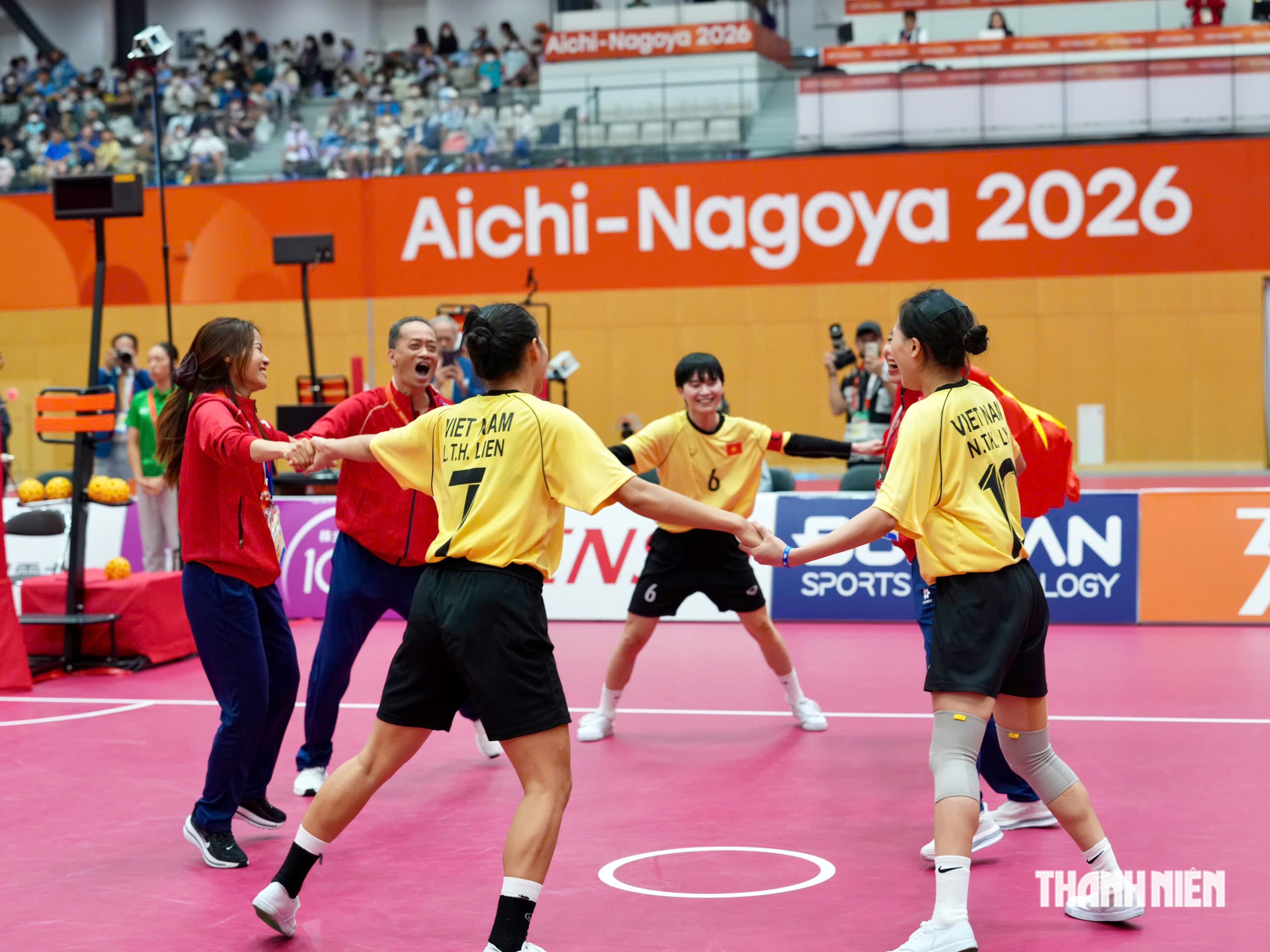 Trận chung kết đặc biệt giành HCV ASIAD sau 20 năm của cầu mây đôi nữ Việt Nam- Ảnh 5.